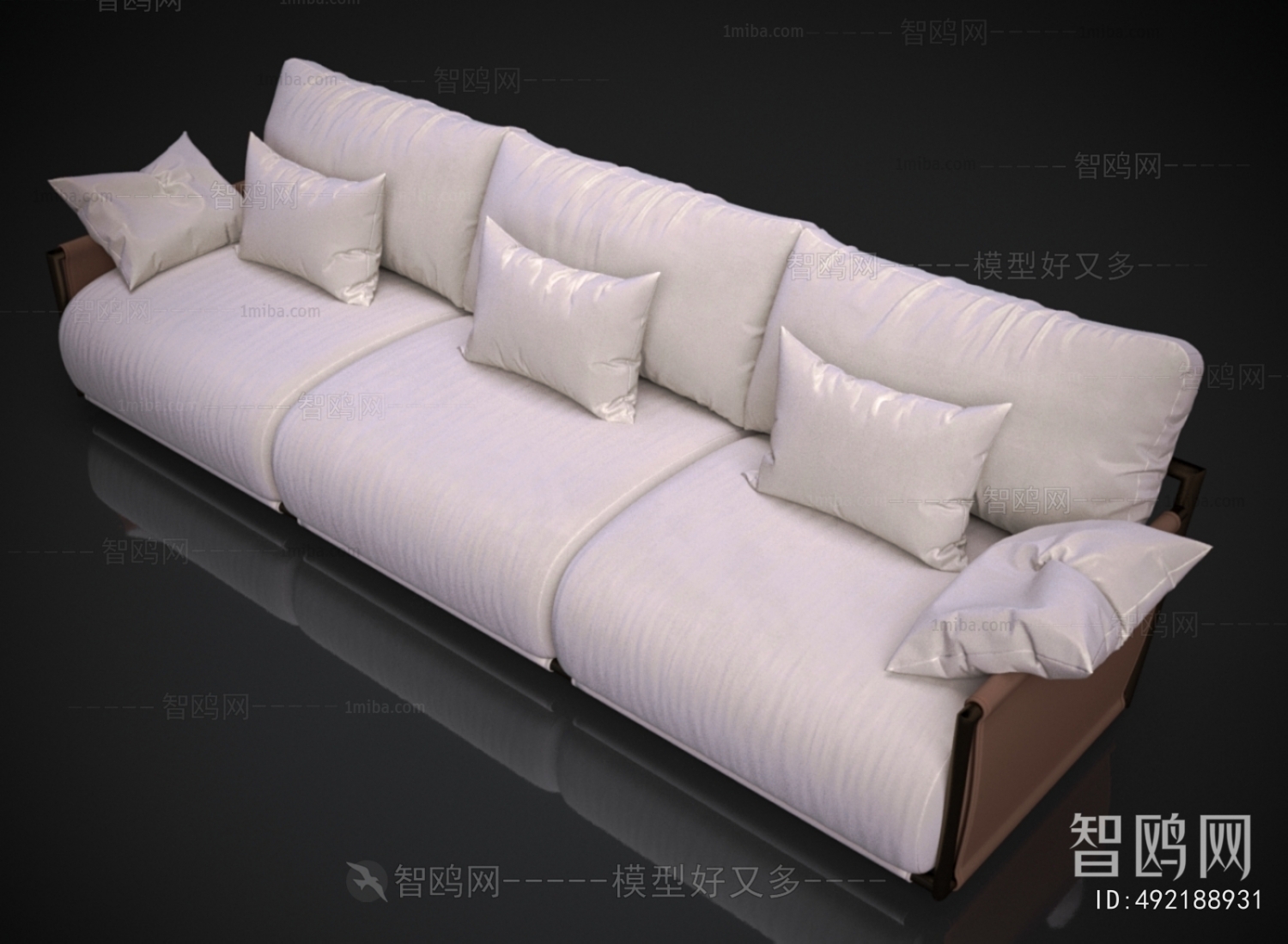 Modern Three-seat Sofa