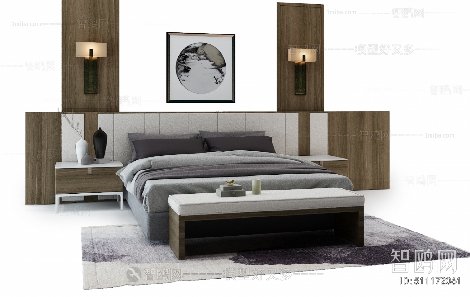 Modern Double Bed