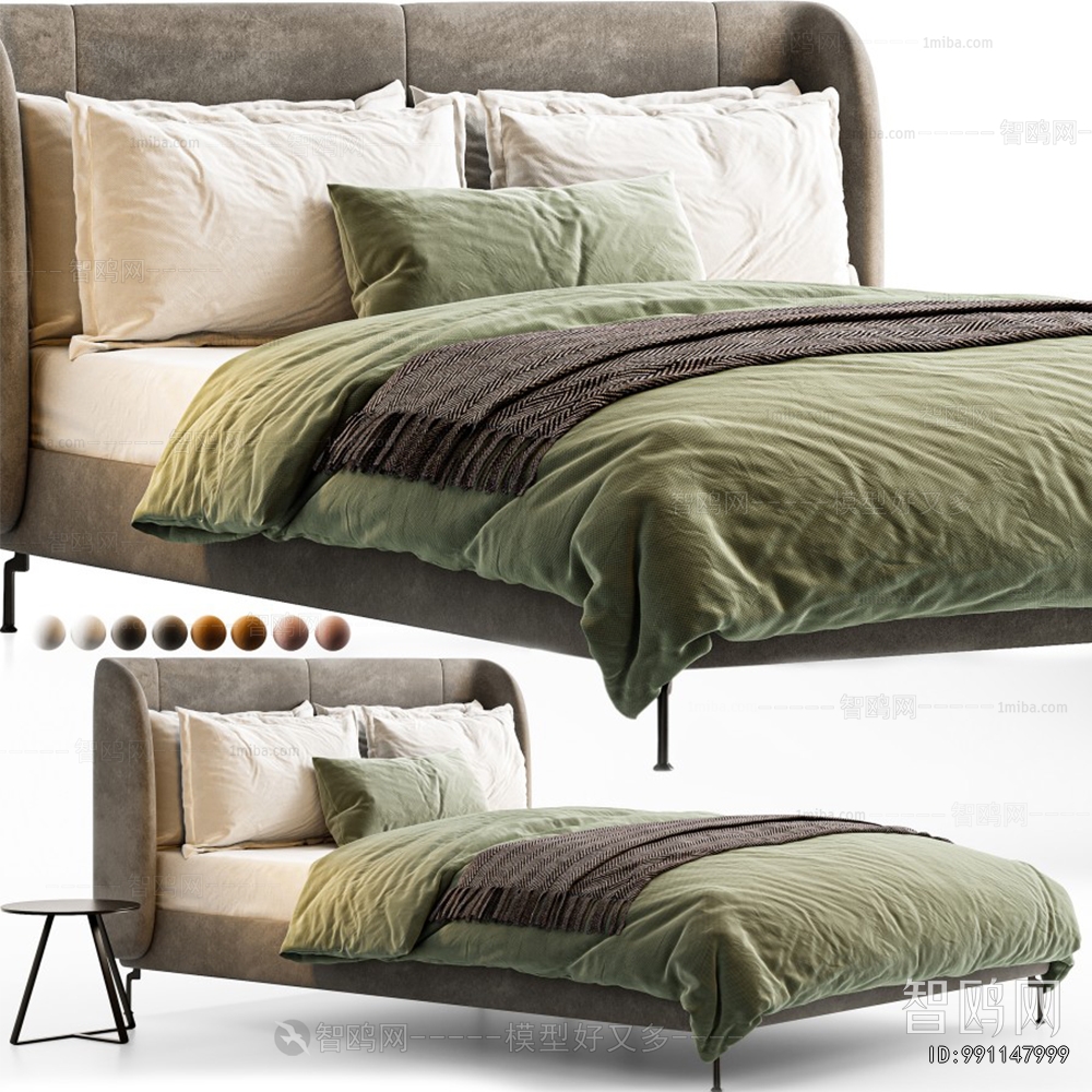 Modern Double Bed