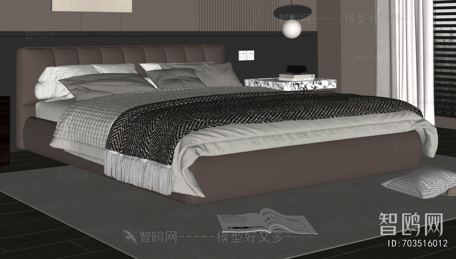 Modern Double Bed