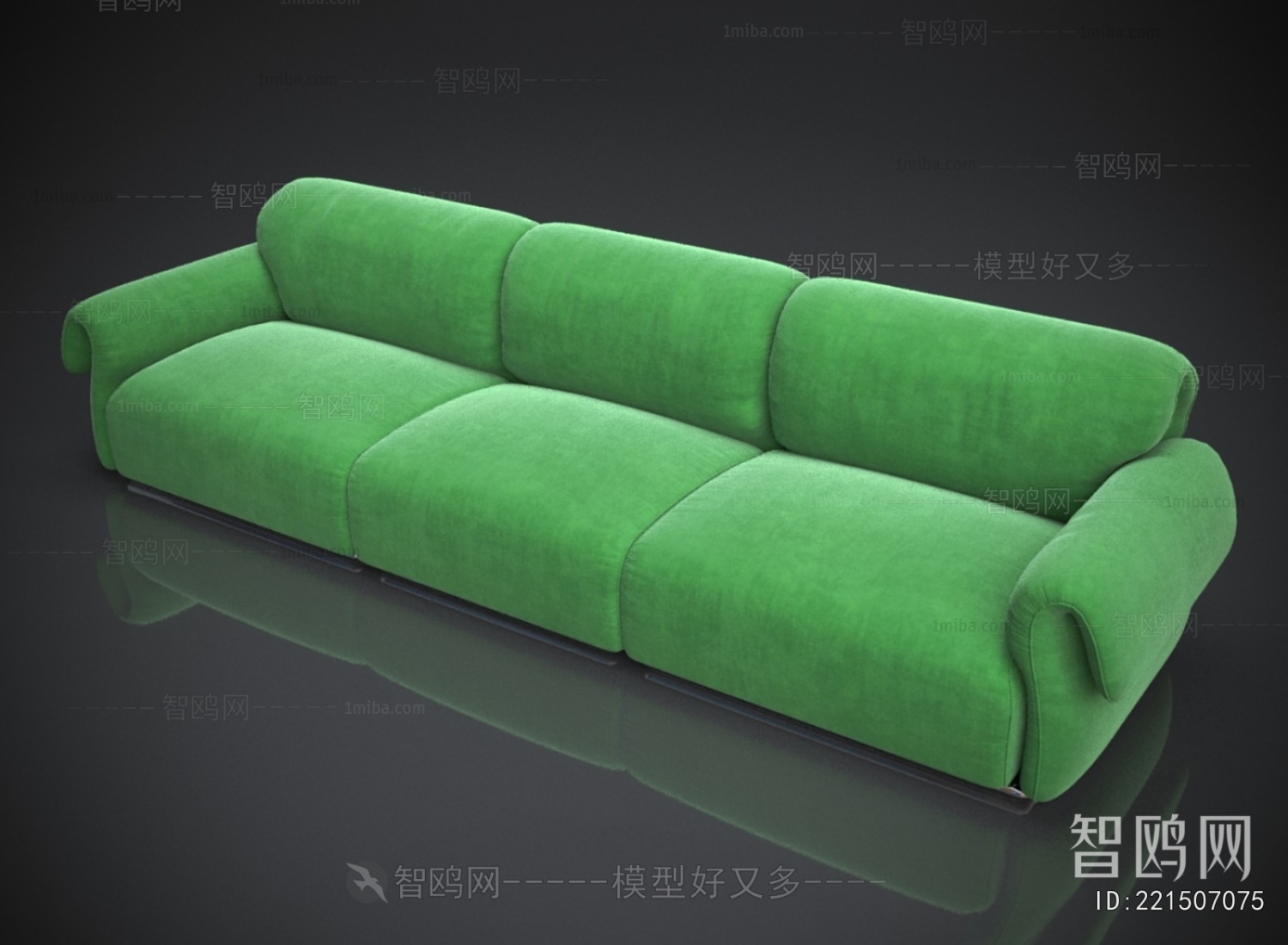 Modern Three-seat Sofa