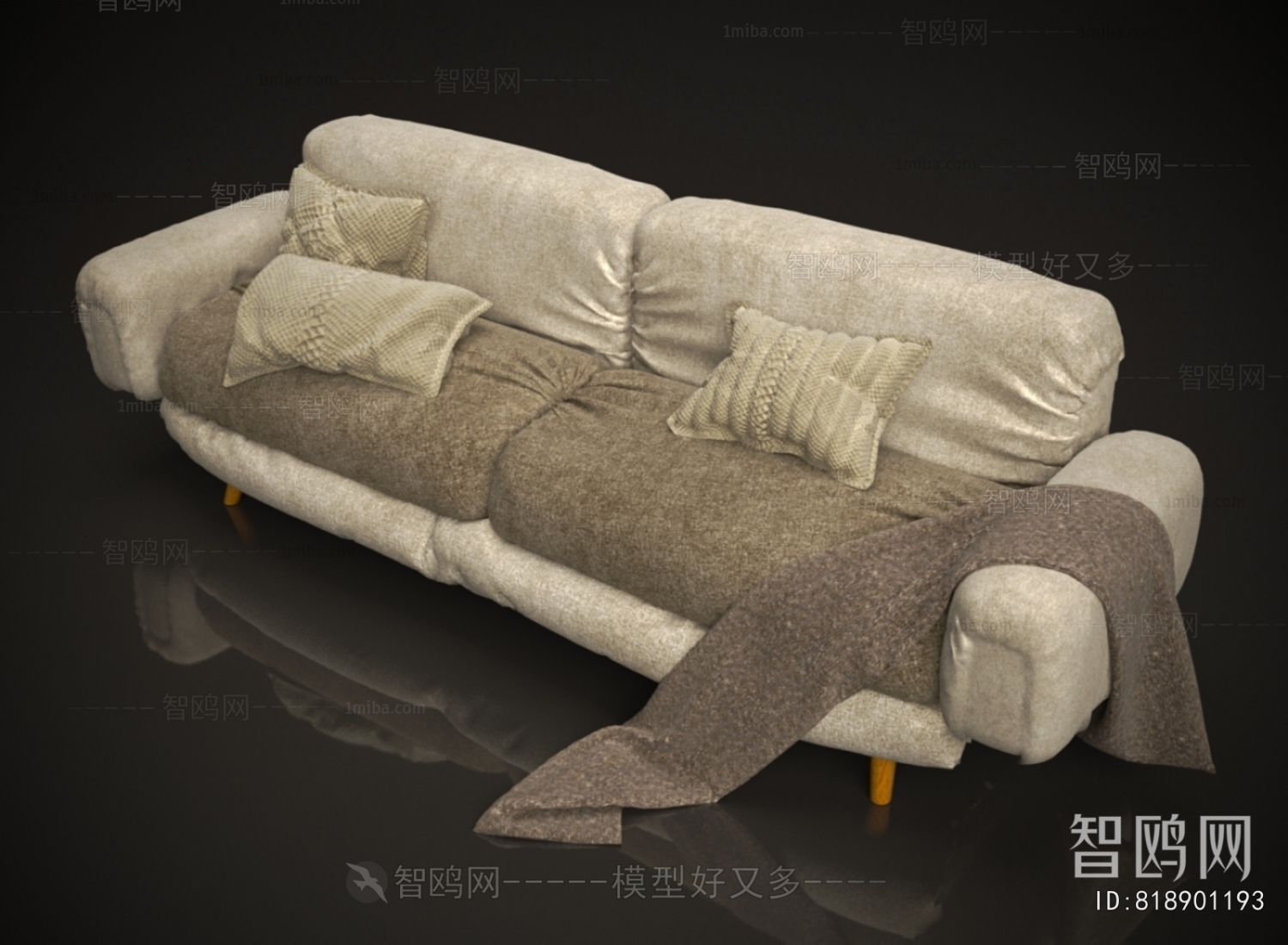 Wabi-sabi Style A Sofa For Two