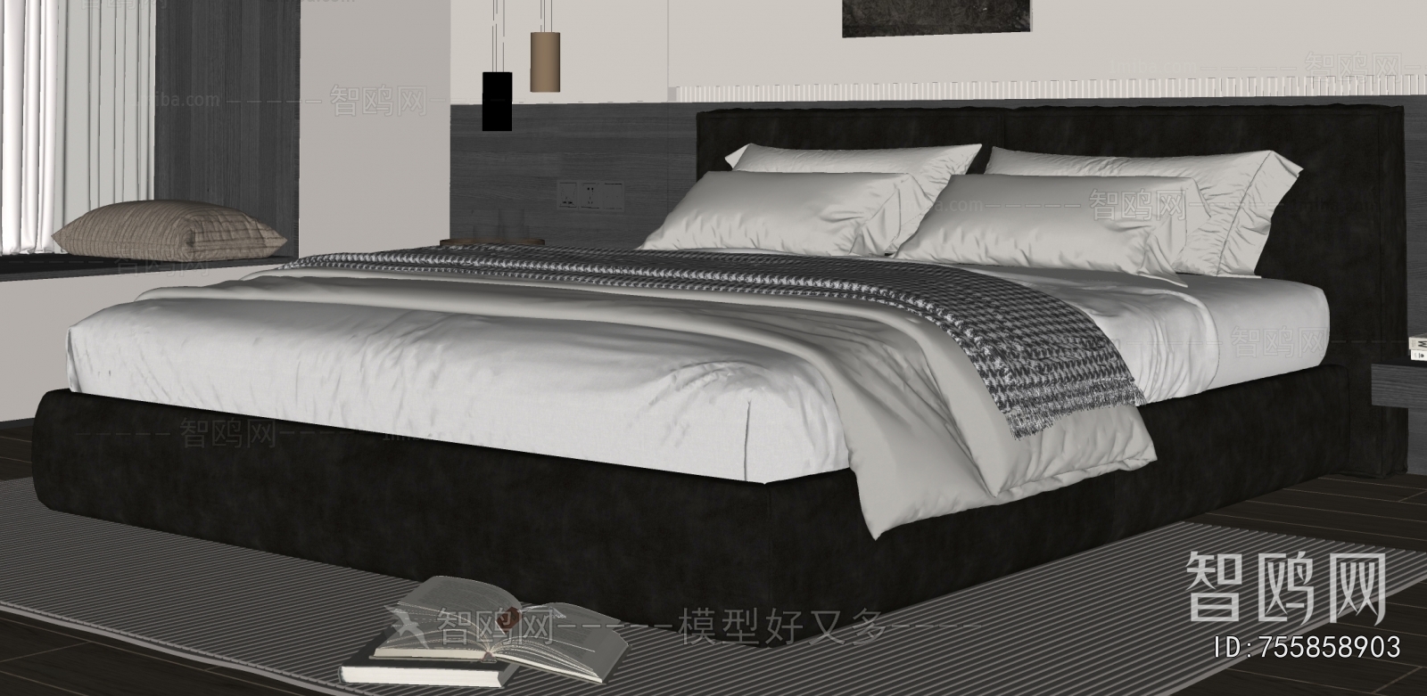 Modern Double Bed