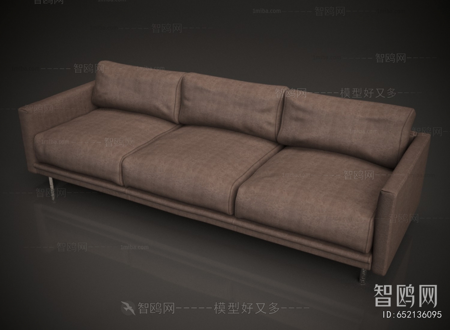 Modern Three-seat Sofa