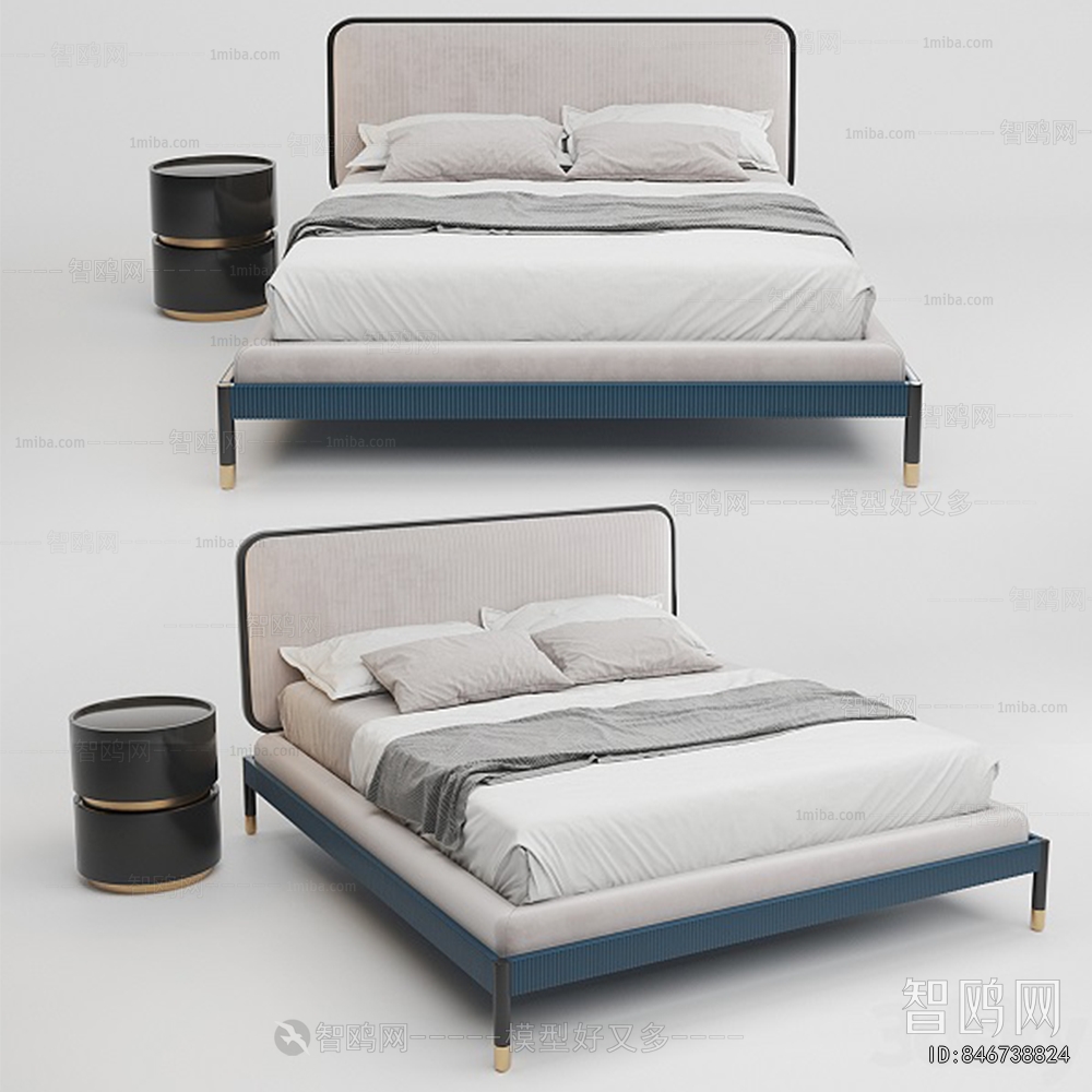 Modern Double Bed