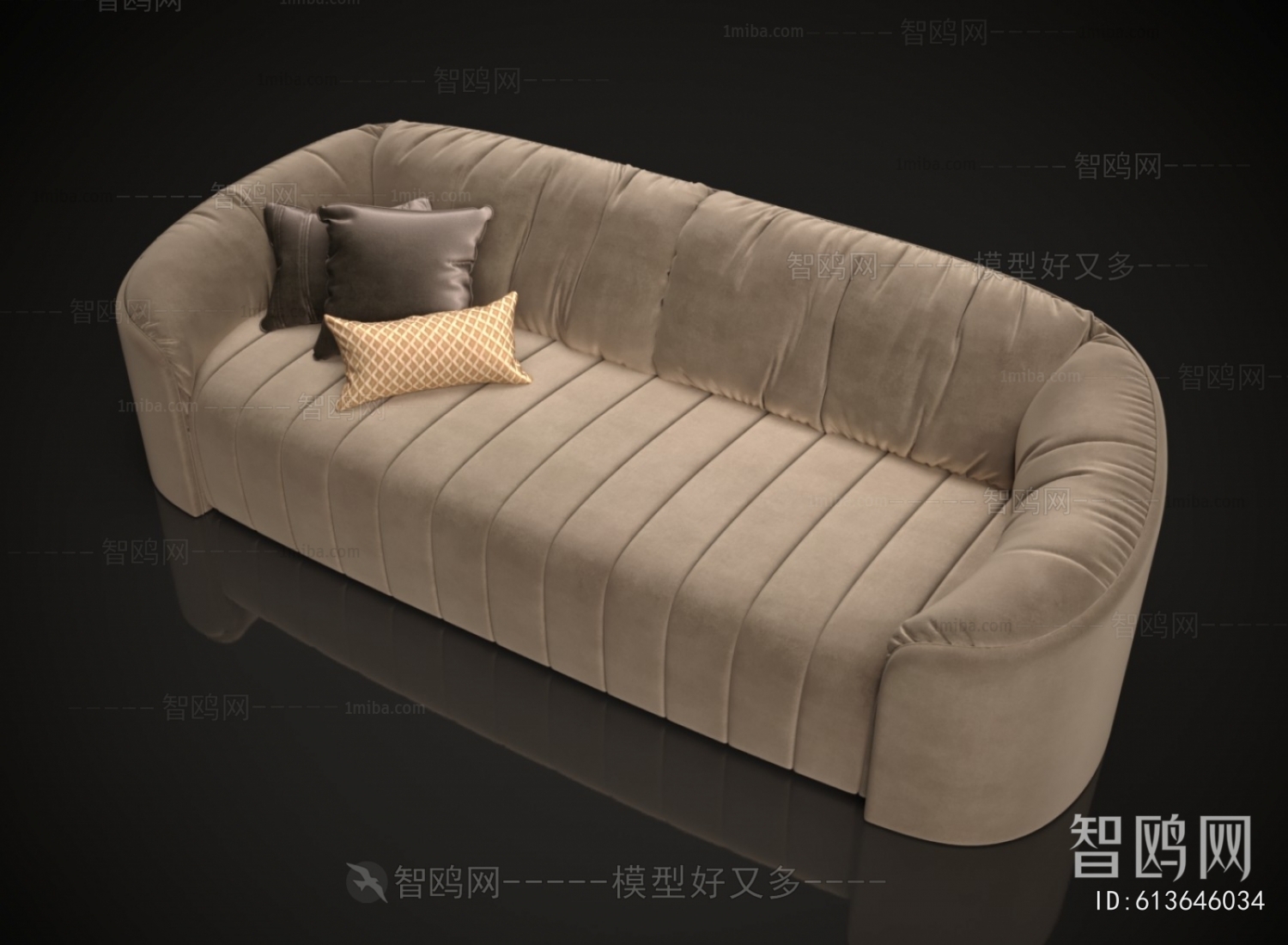 Modern Multi Person Sofa