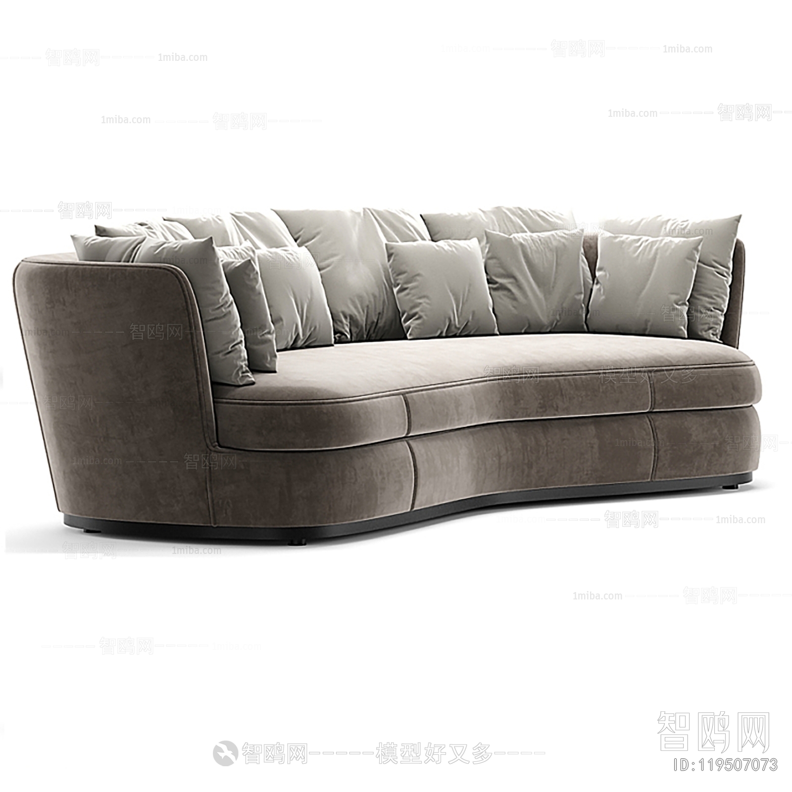 Modern Curved Sofa