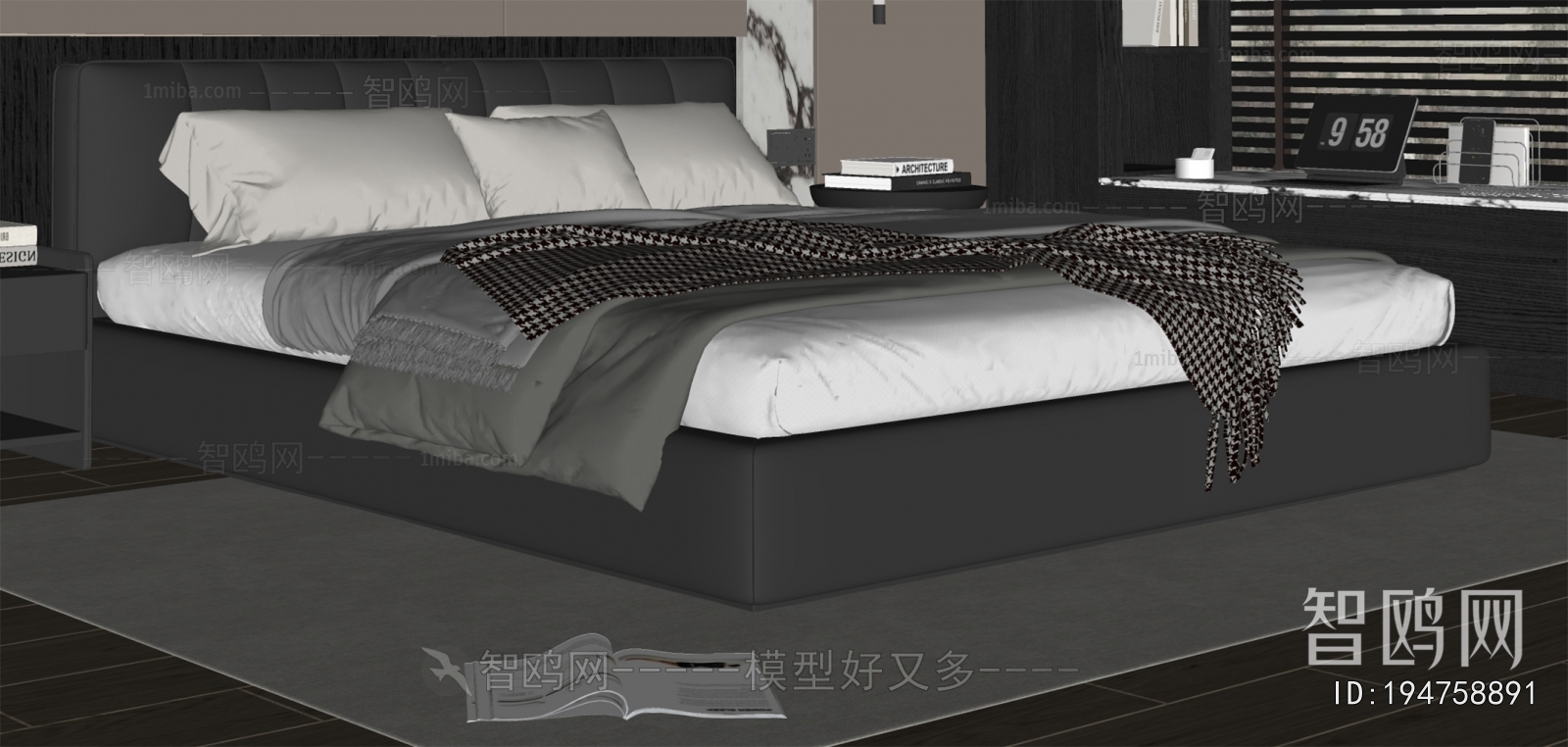 Modern Double Bed