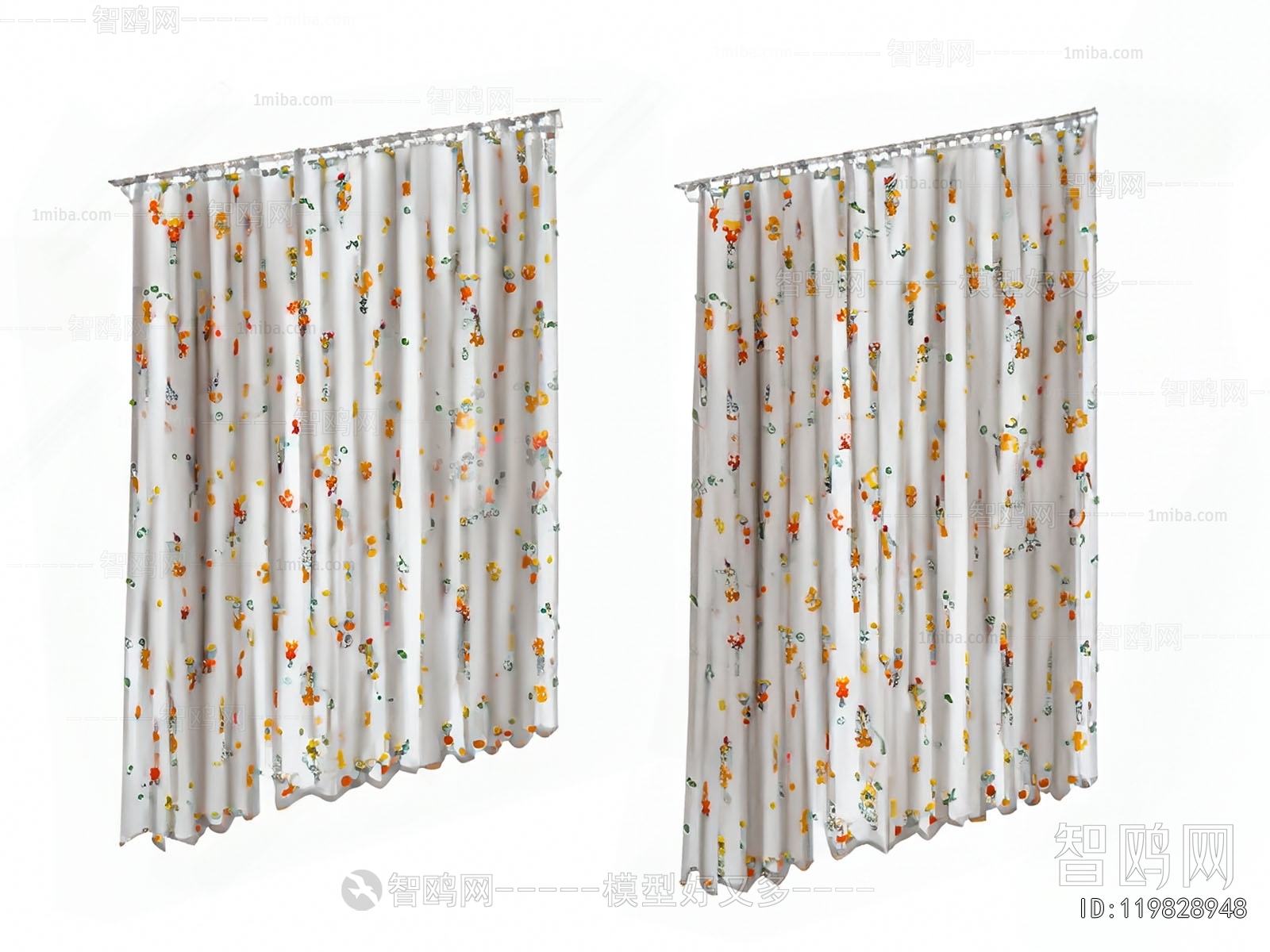 Modern Door Curtain