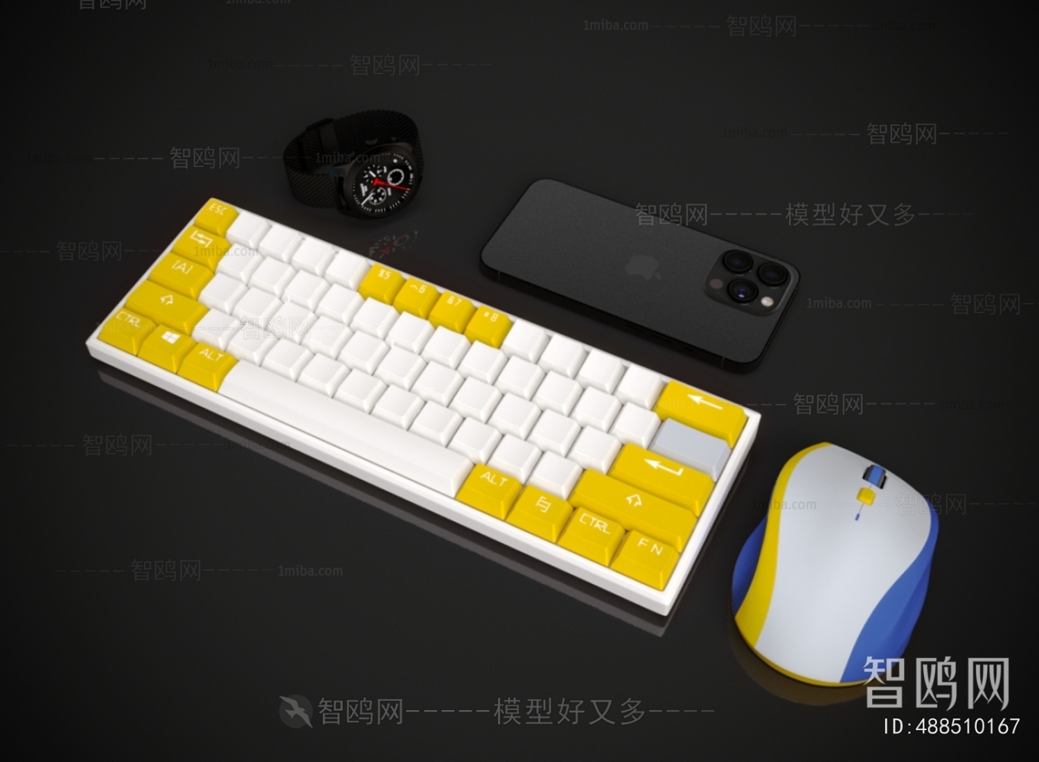 Modern Keyboard And Mouse