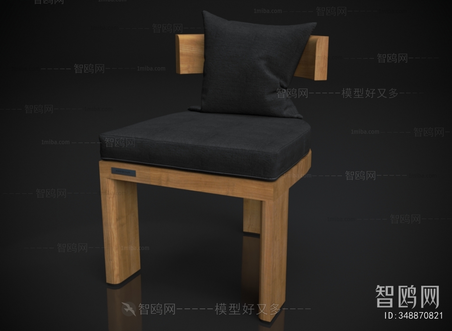 Wabi-sabi Style Lounge Chair