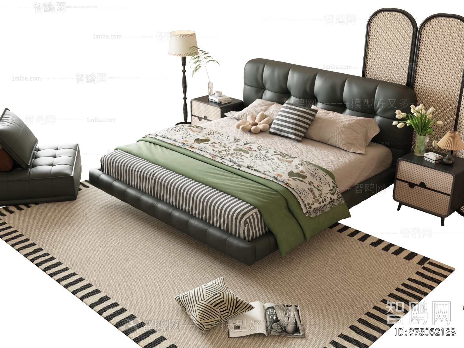 Modern Double Bed