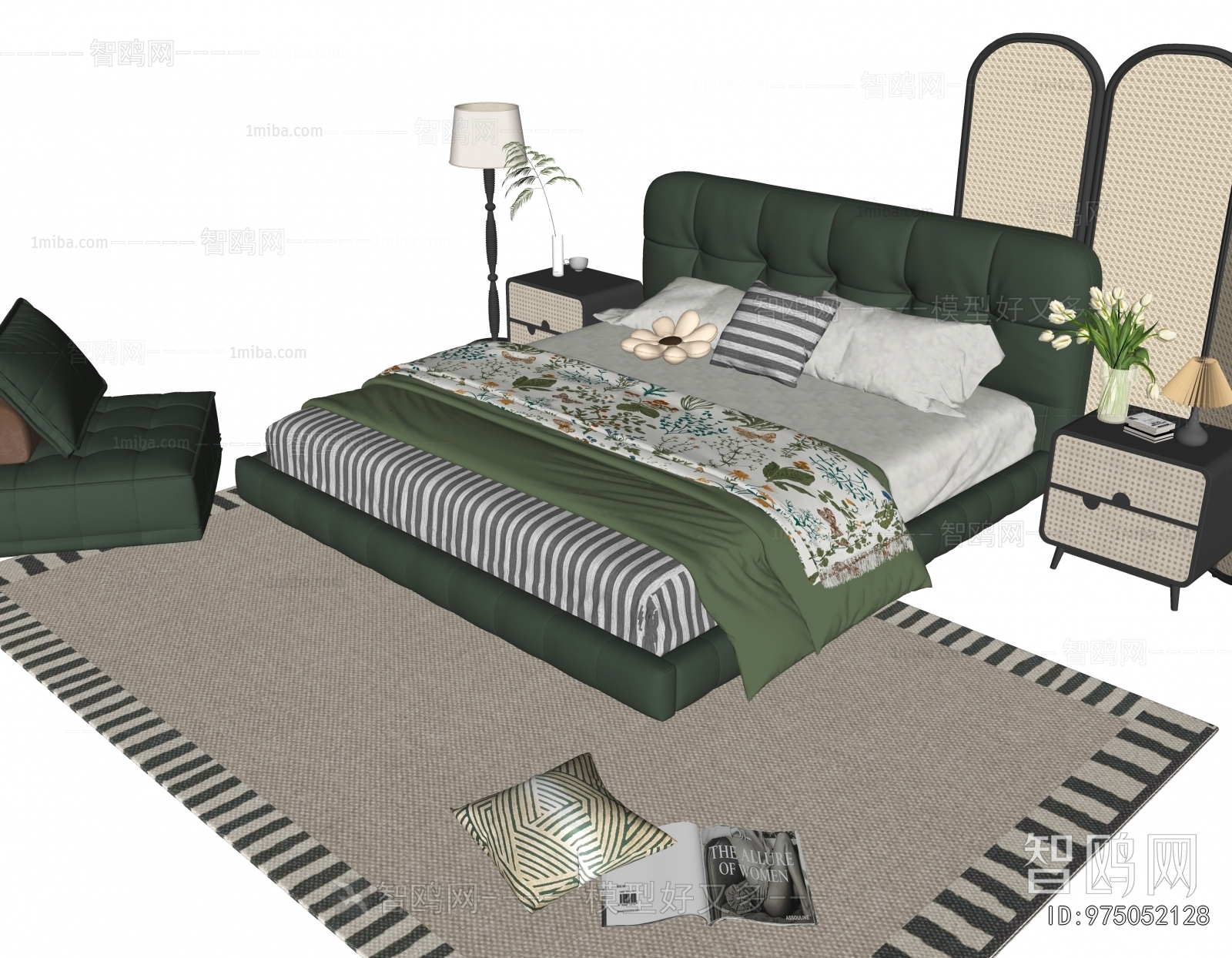 Modern Double Bed