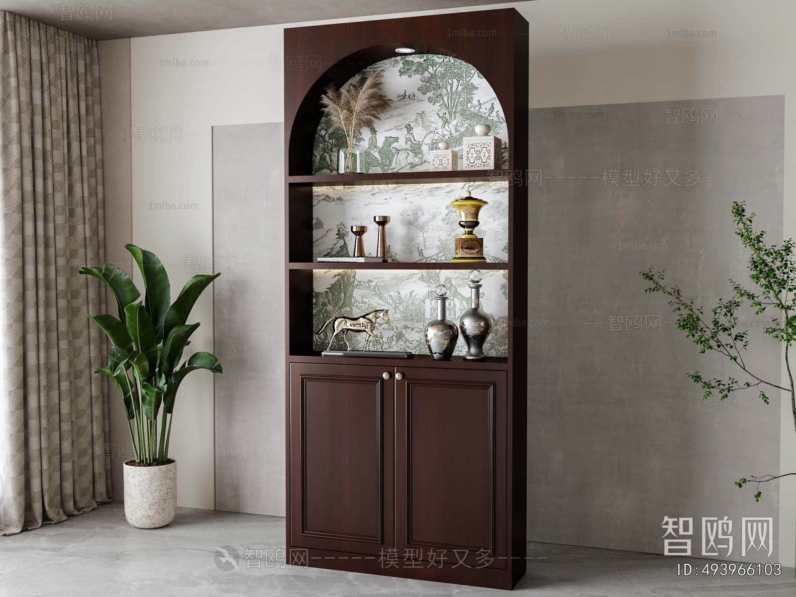 American Style Decorative Cabinet