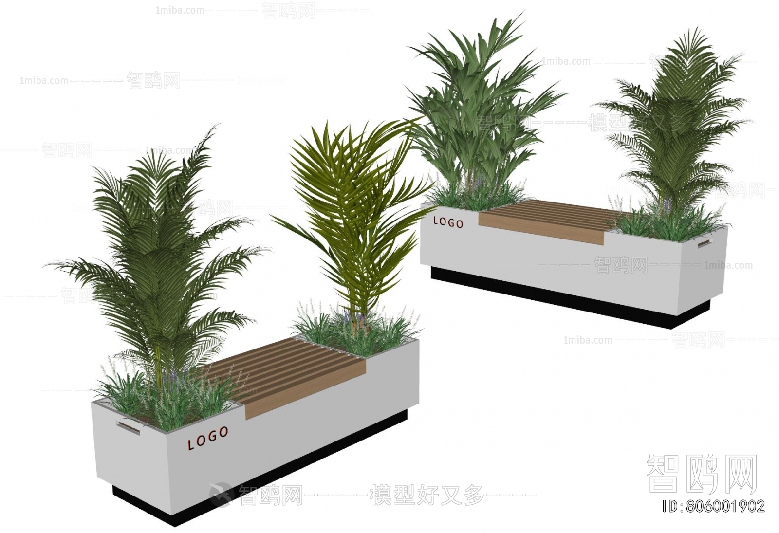 Modern Flower Bed, Flower Bowl, Flower Box