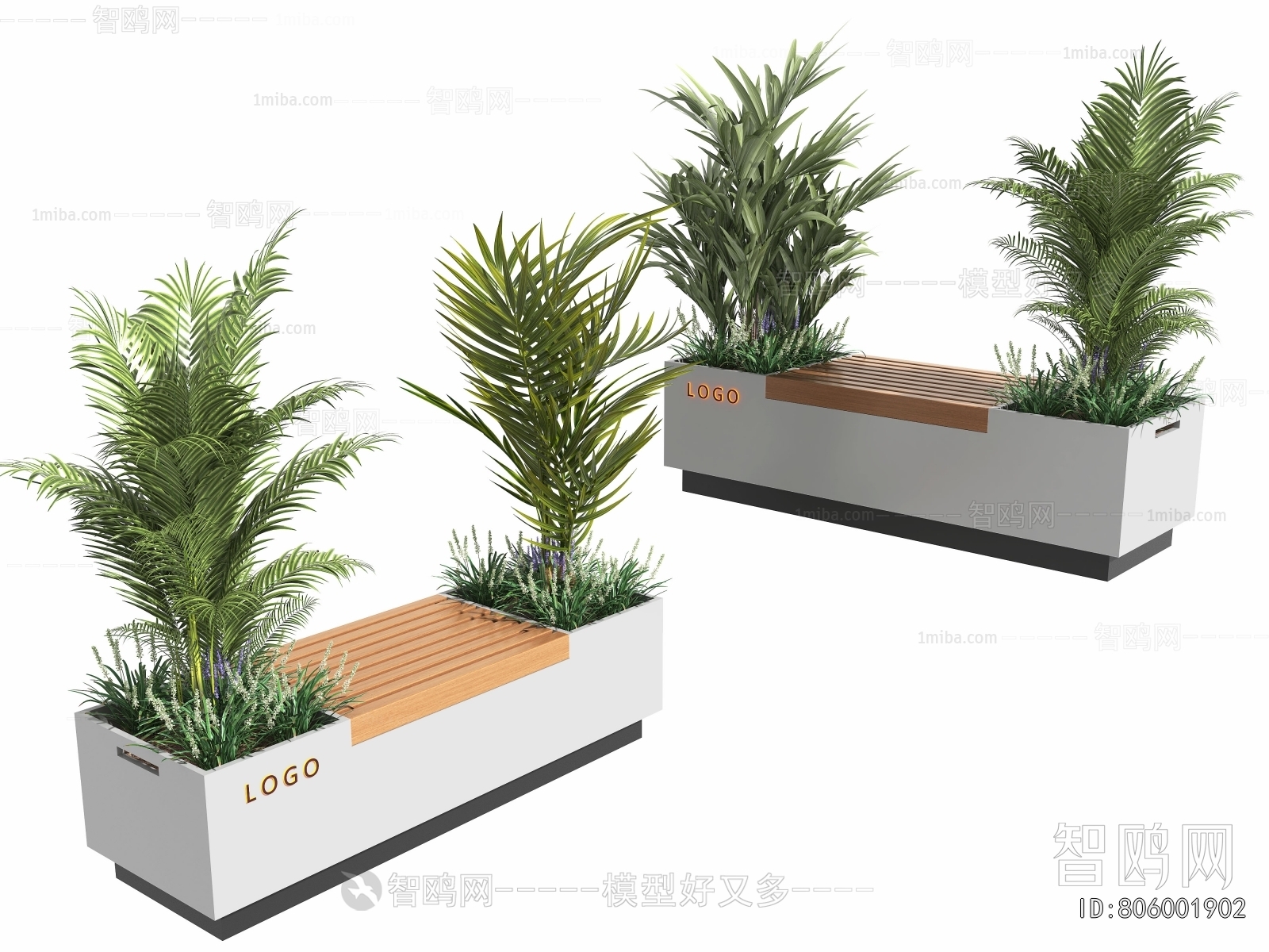 Modern Flower Bed, Flower Bowl, Flower Box