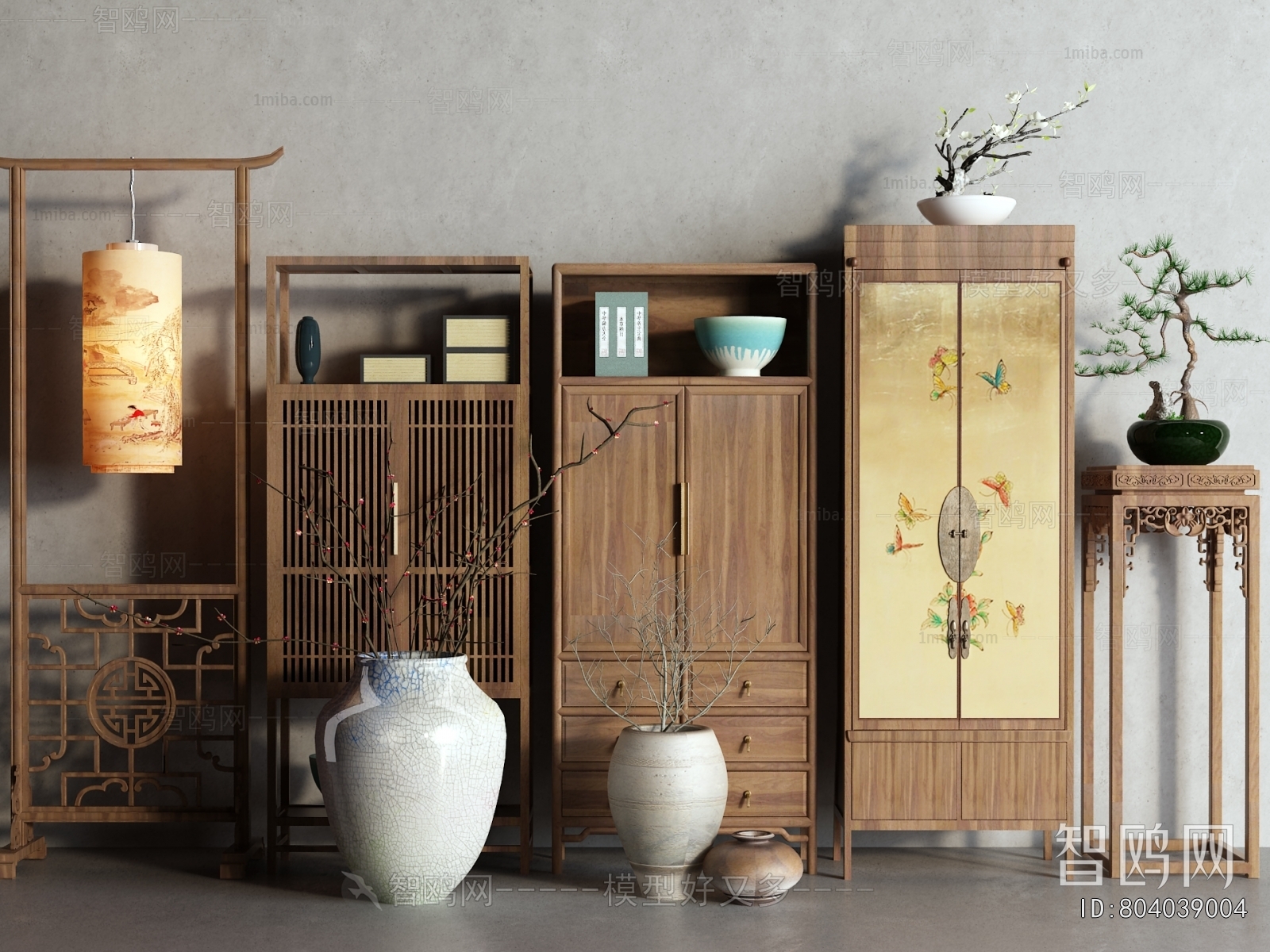 New Chinese Style Antique Rack