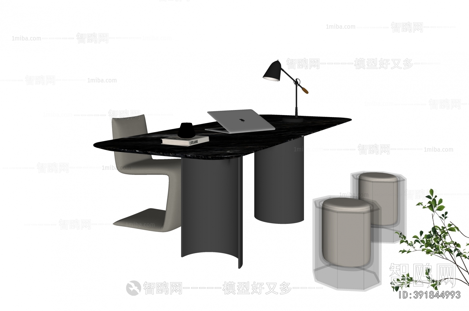 Modern Computer Desk And Chair