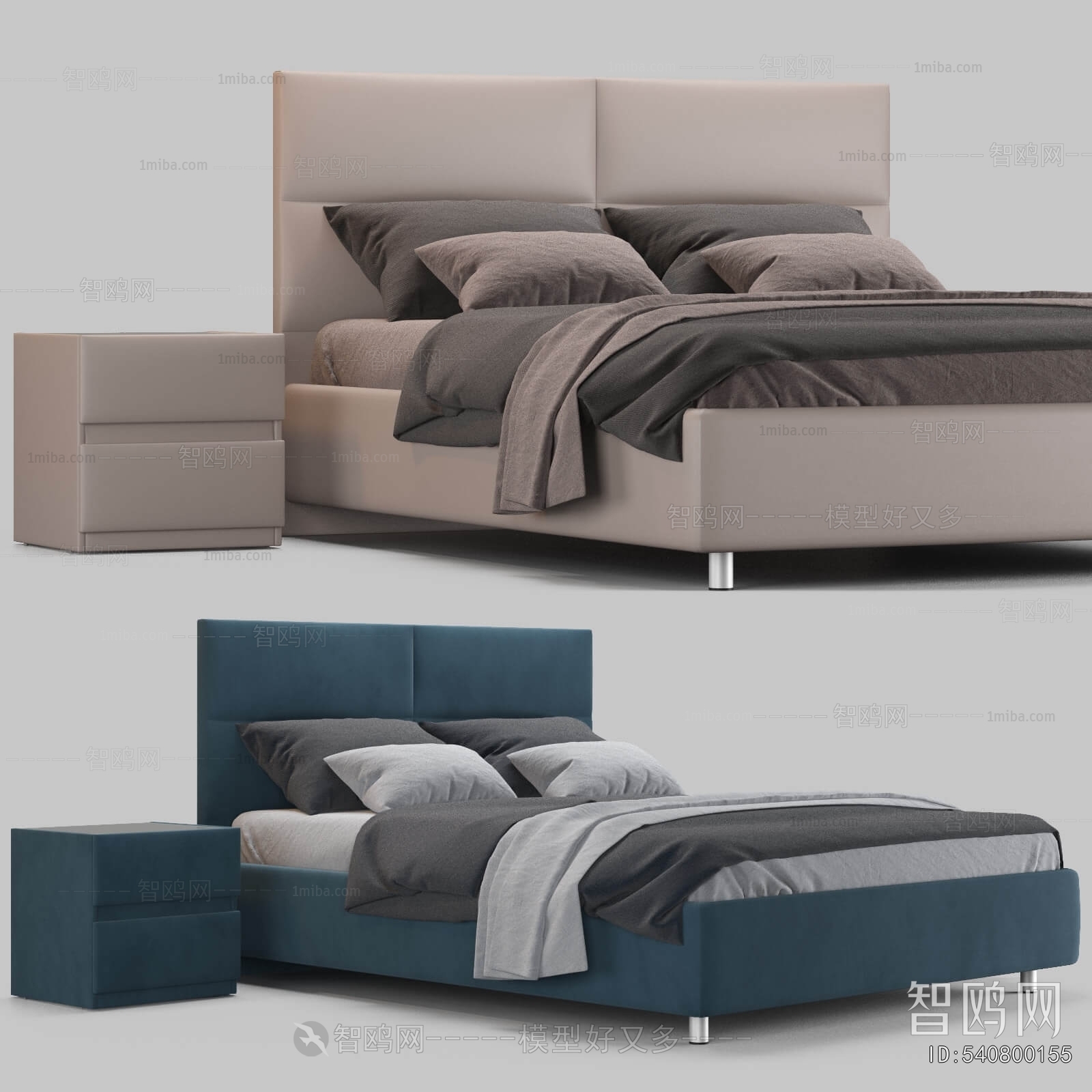 Modern Double Bed