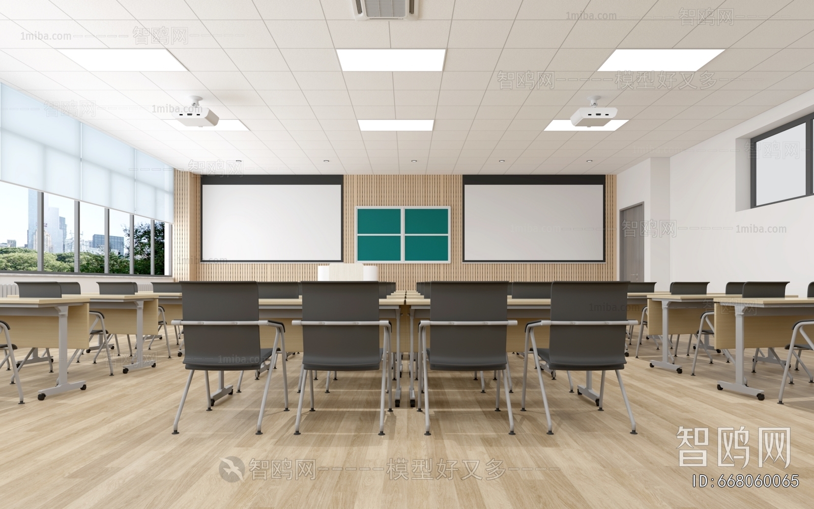 Modern School Classrooms