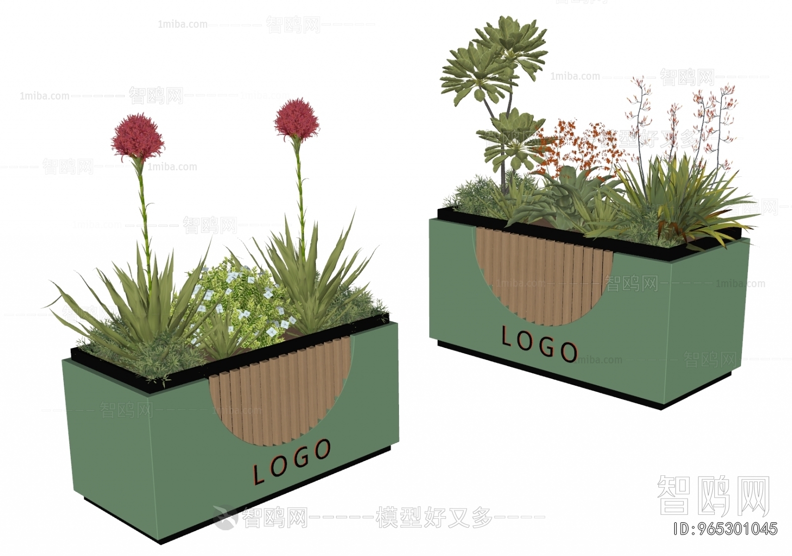 Modern Flower Bed, Flower Bowl, Flower Box