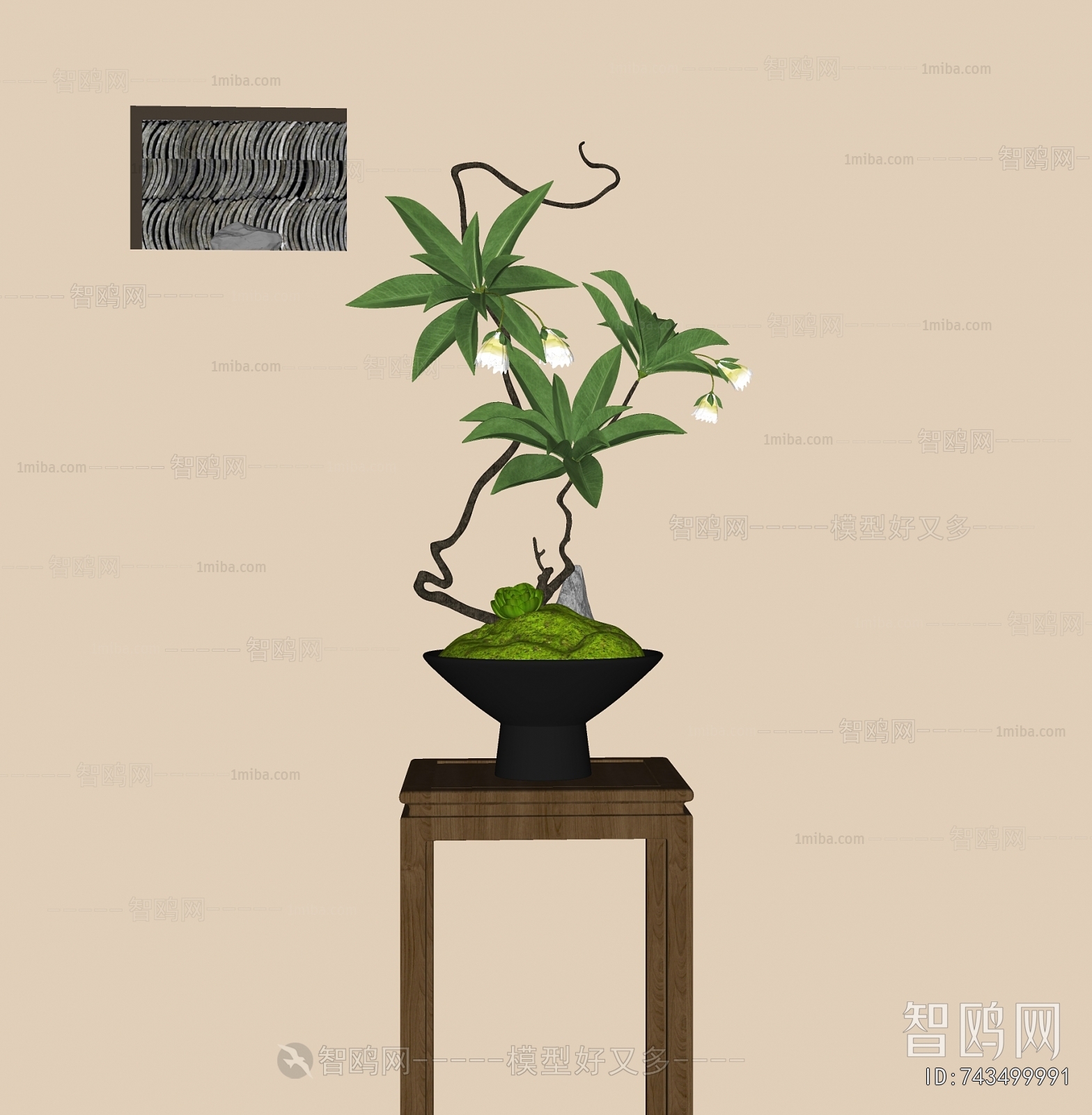 Wabi-sabi Style Bonsai