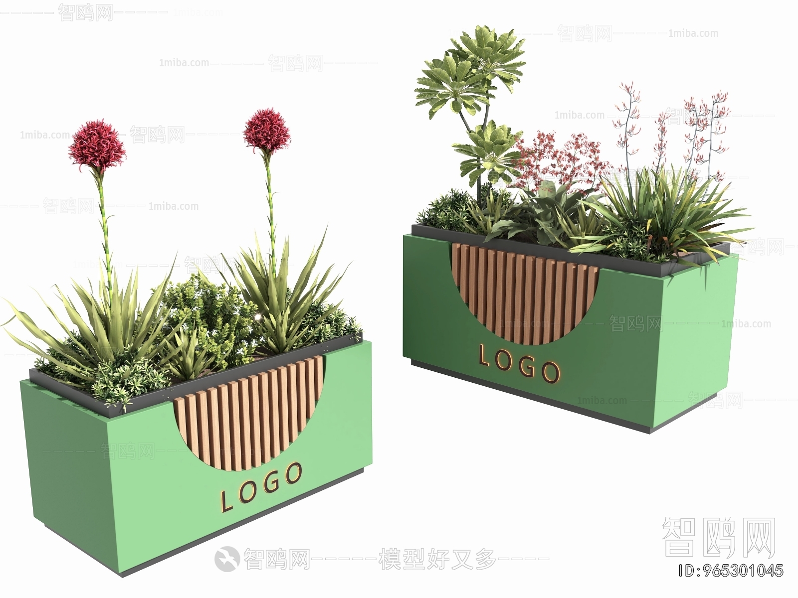 Modern Flower Bed, Flower Bowl, Flower Box