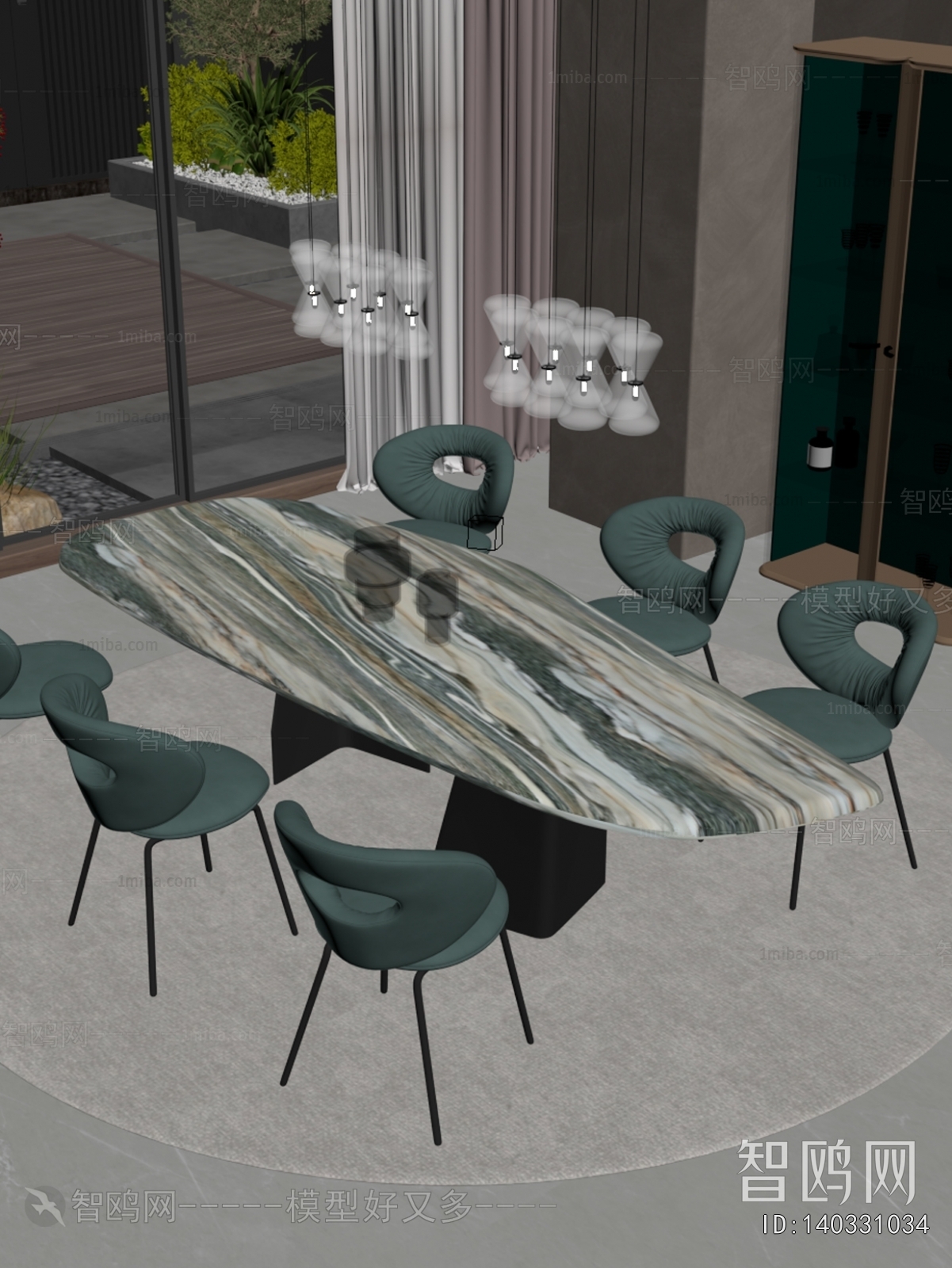 Modern Dining Table And Chairs