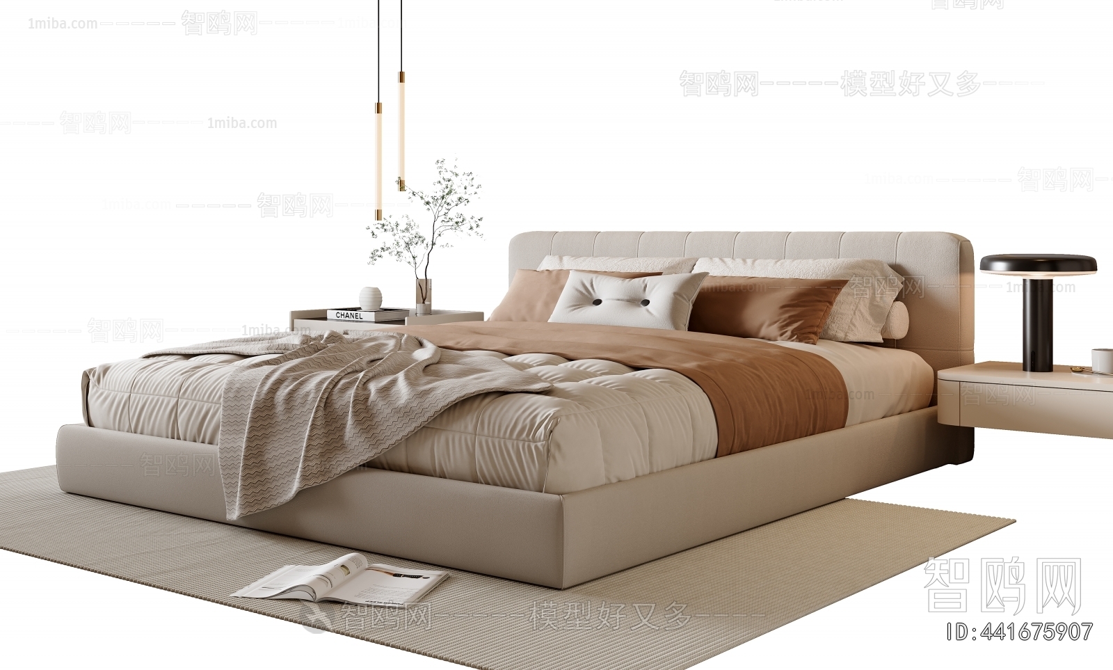 Modern Double Bed