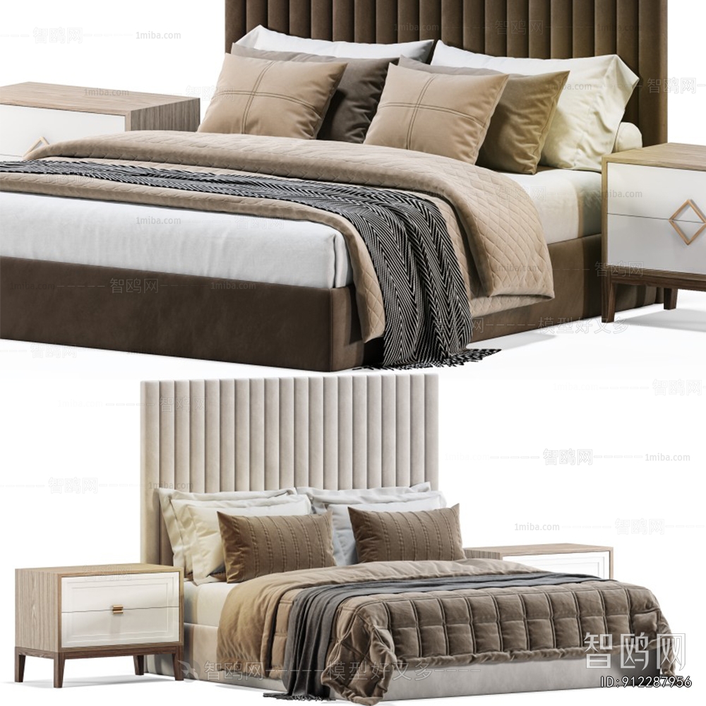 Modern Double Bed