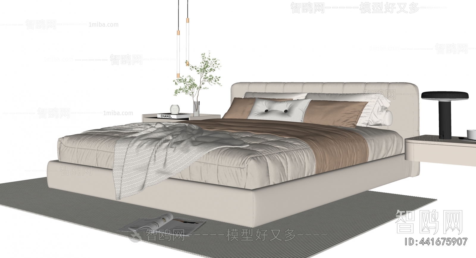 Modern Double Bed