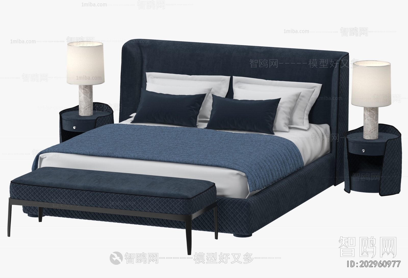 Modern Double Bed