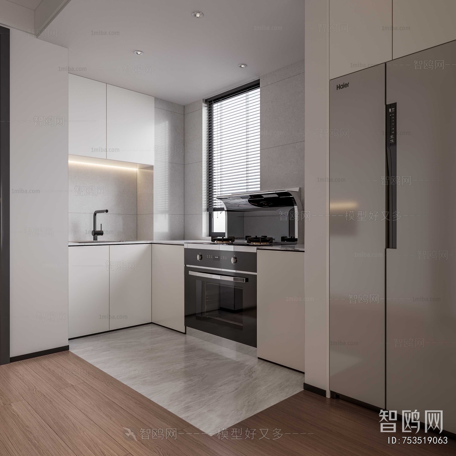 Modern The Kitchen