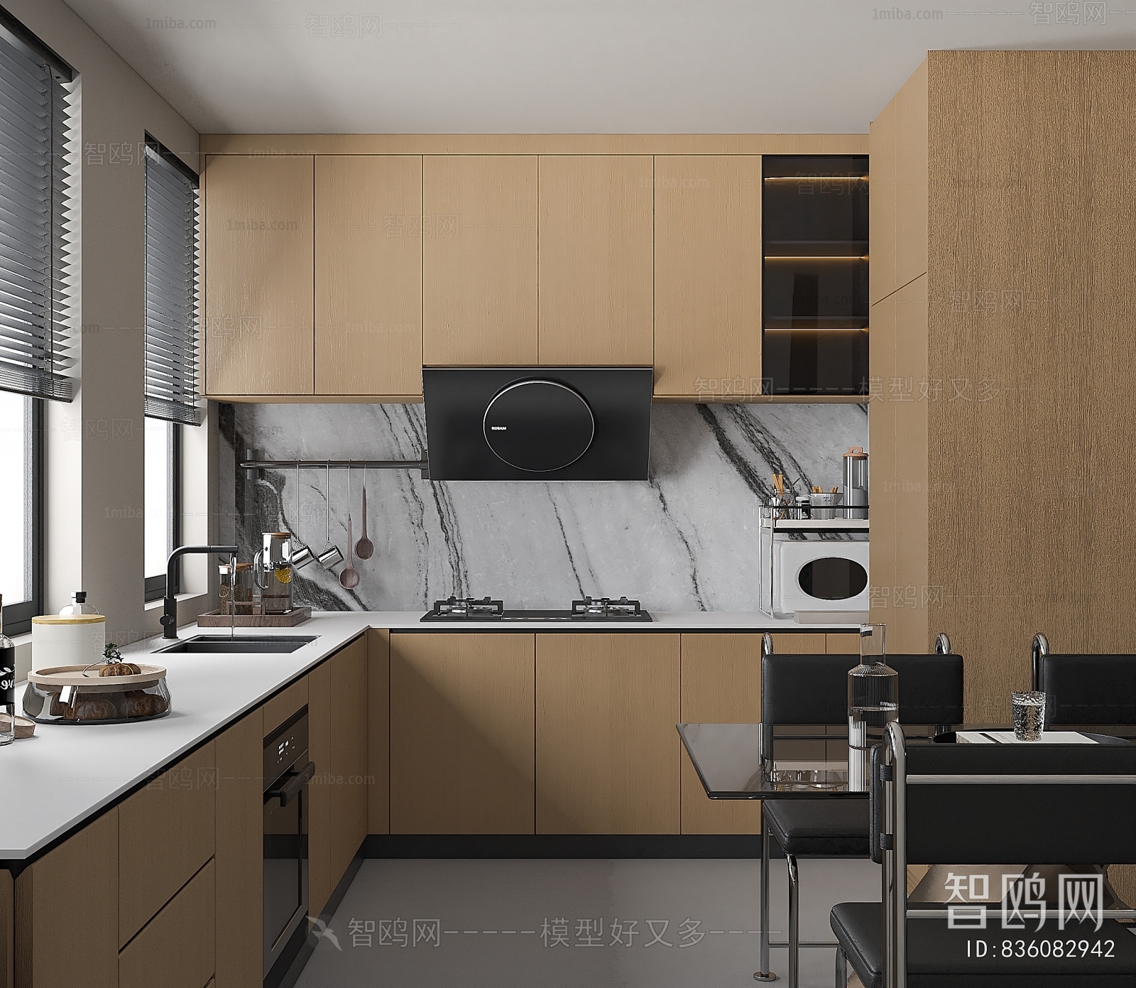 Modern The Kitchen