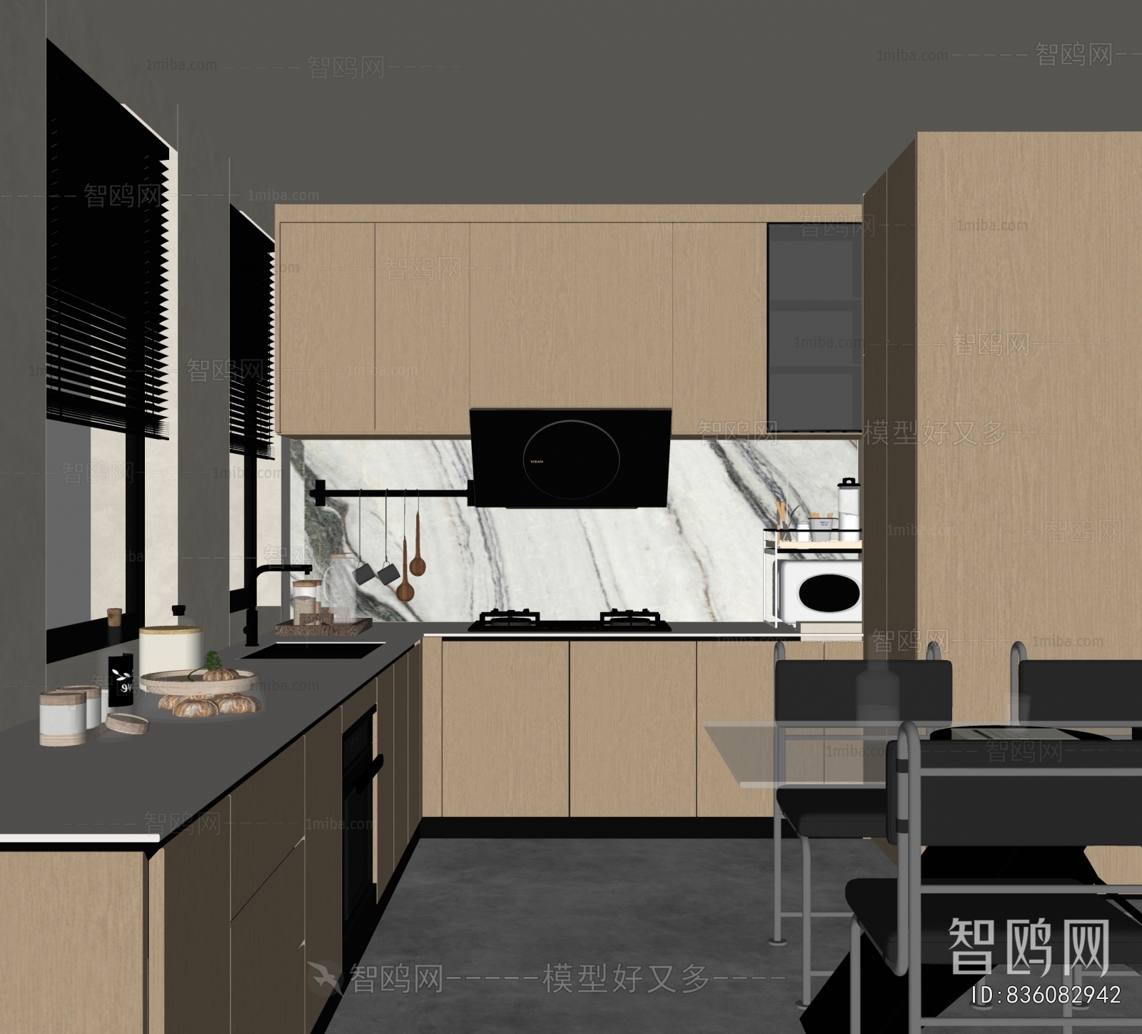 Modern The Kitchen