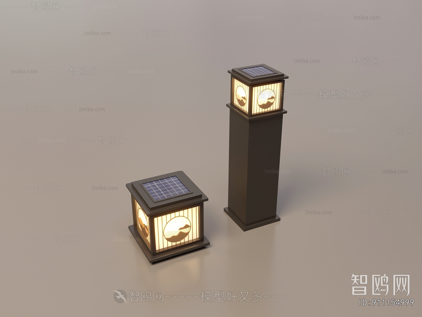 New Chinese Style Outdoor Light