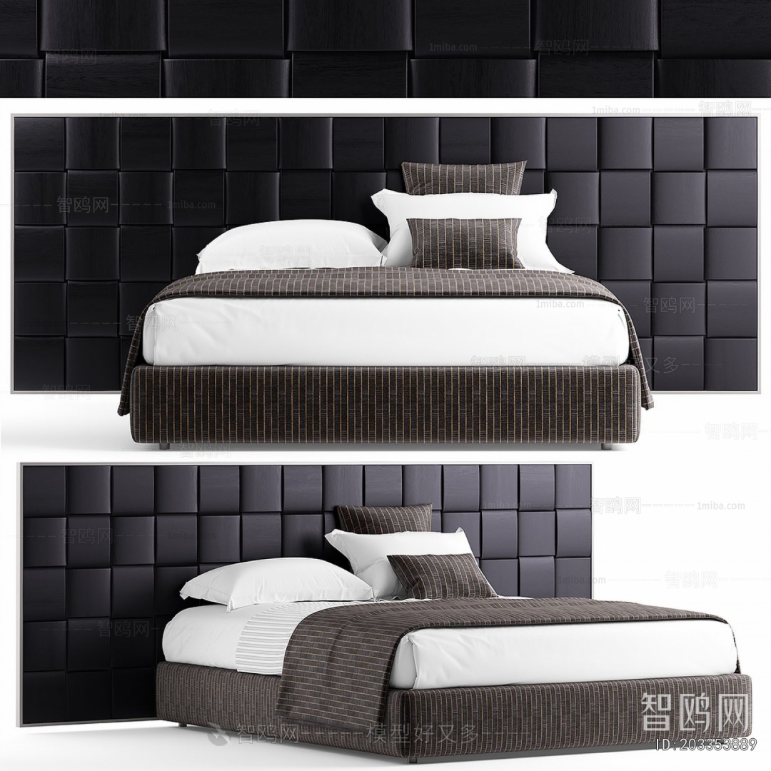 Modern Double Bed