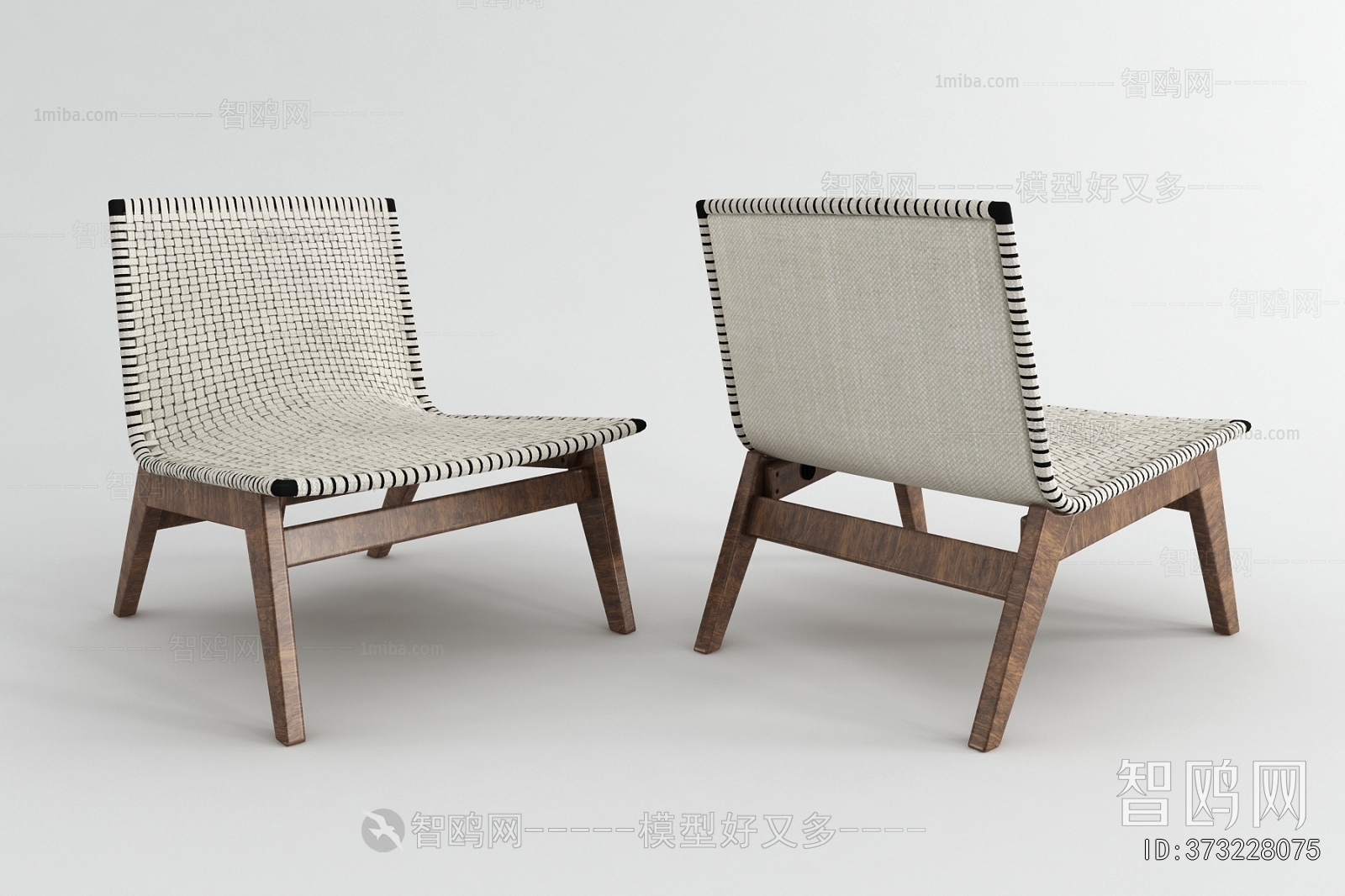 Wabi-sabi Style Lounge Chair