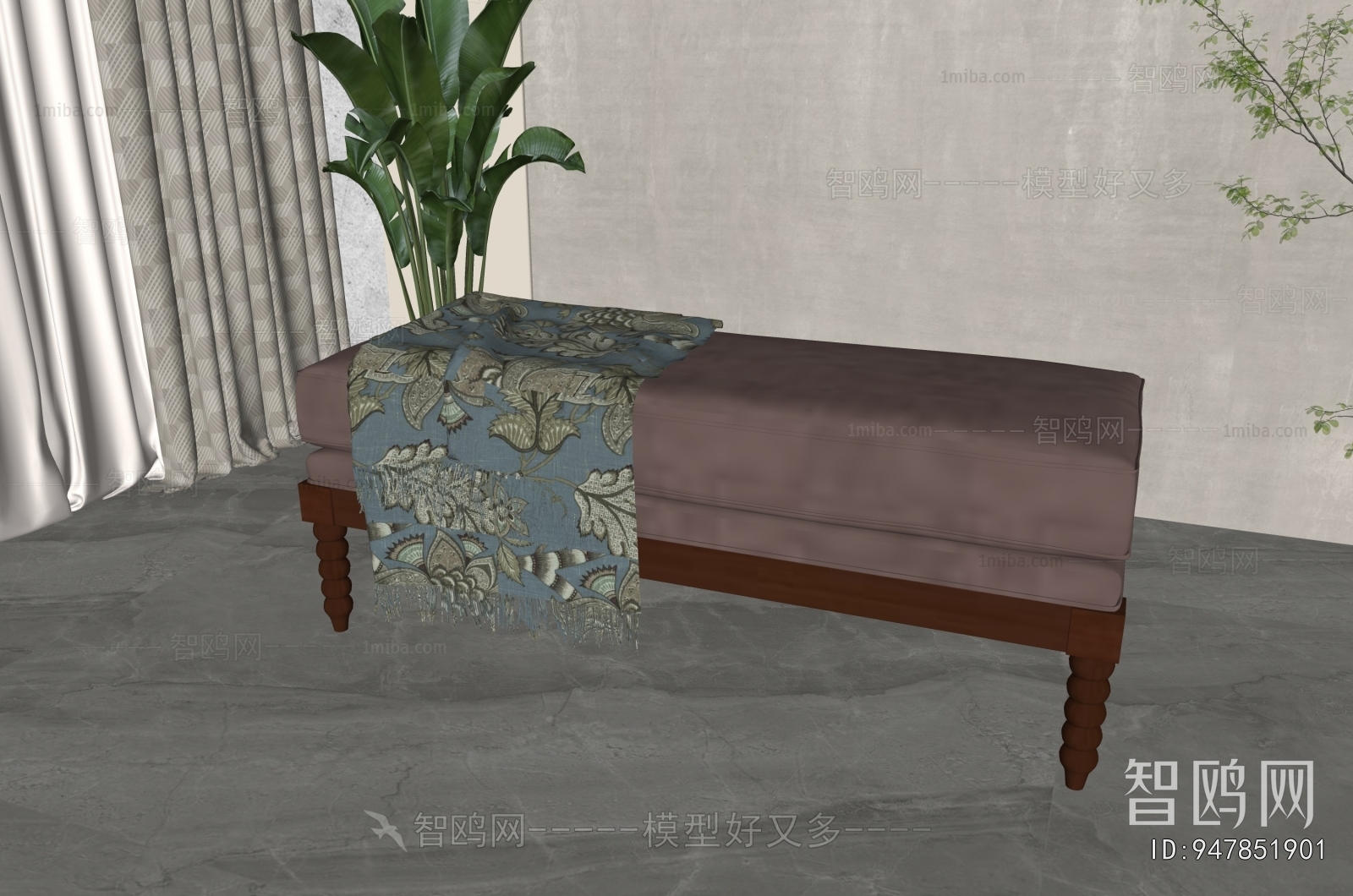 American Style Sofa Stool