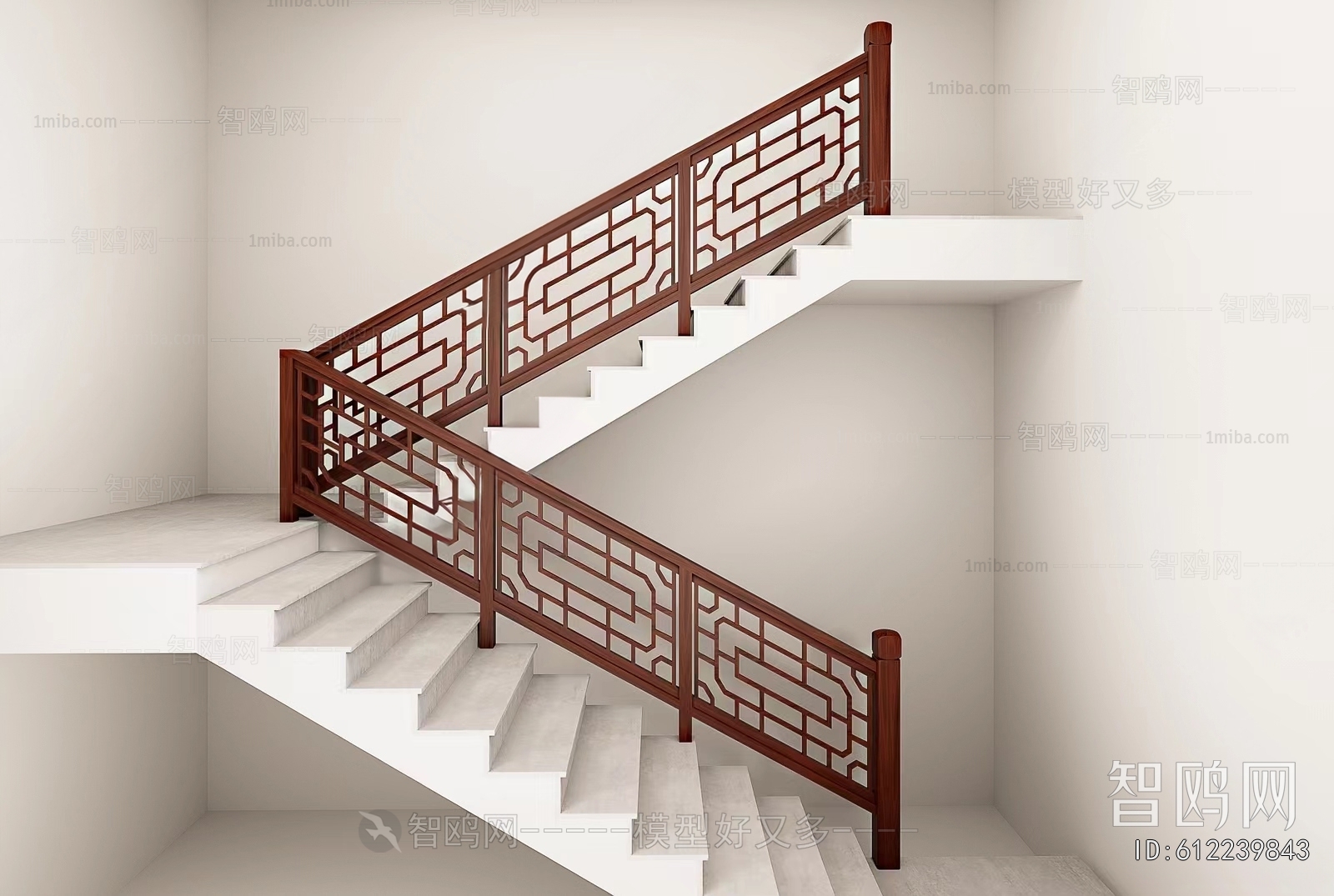 New Chinese Style Staircase