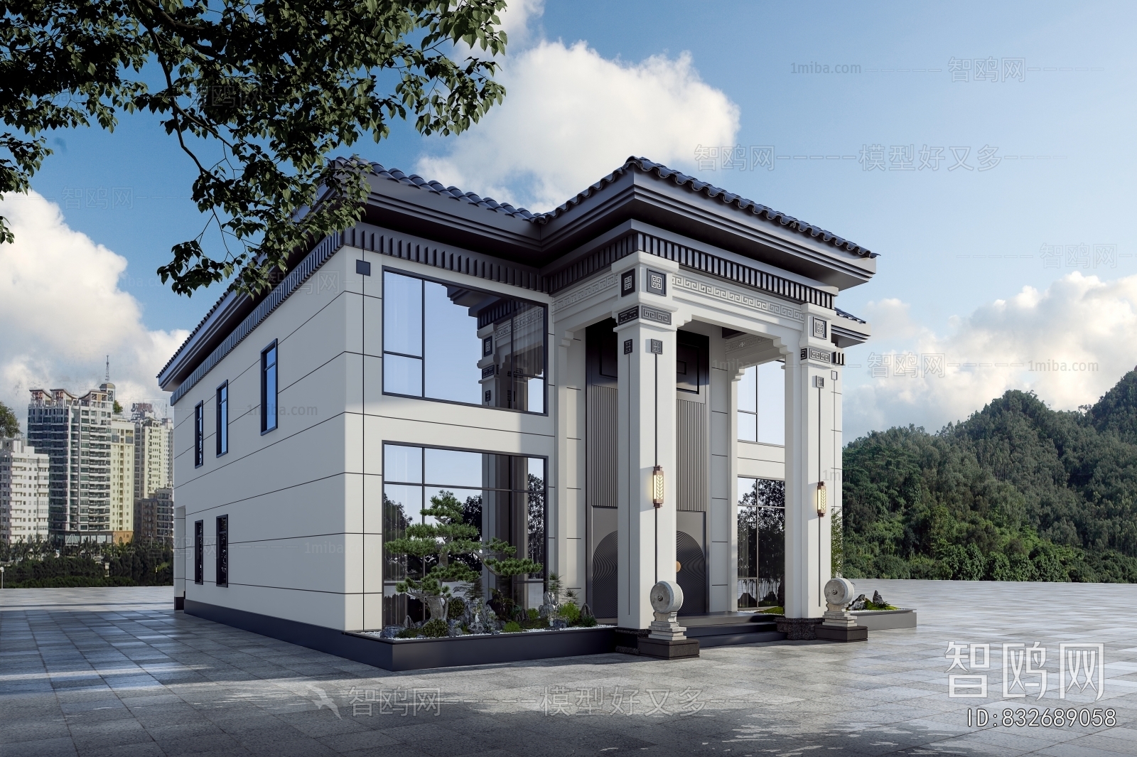 New Chinese Style Detached Villa