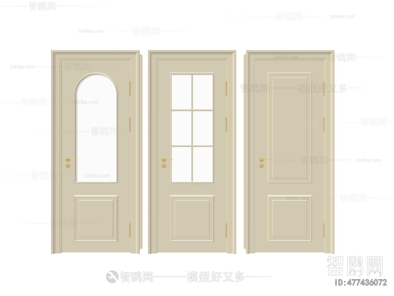 French Style Single Door