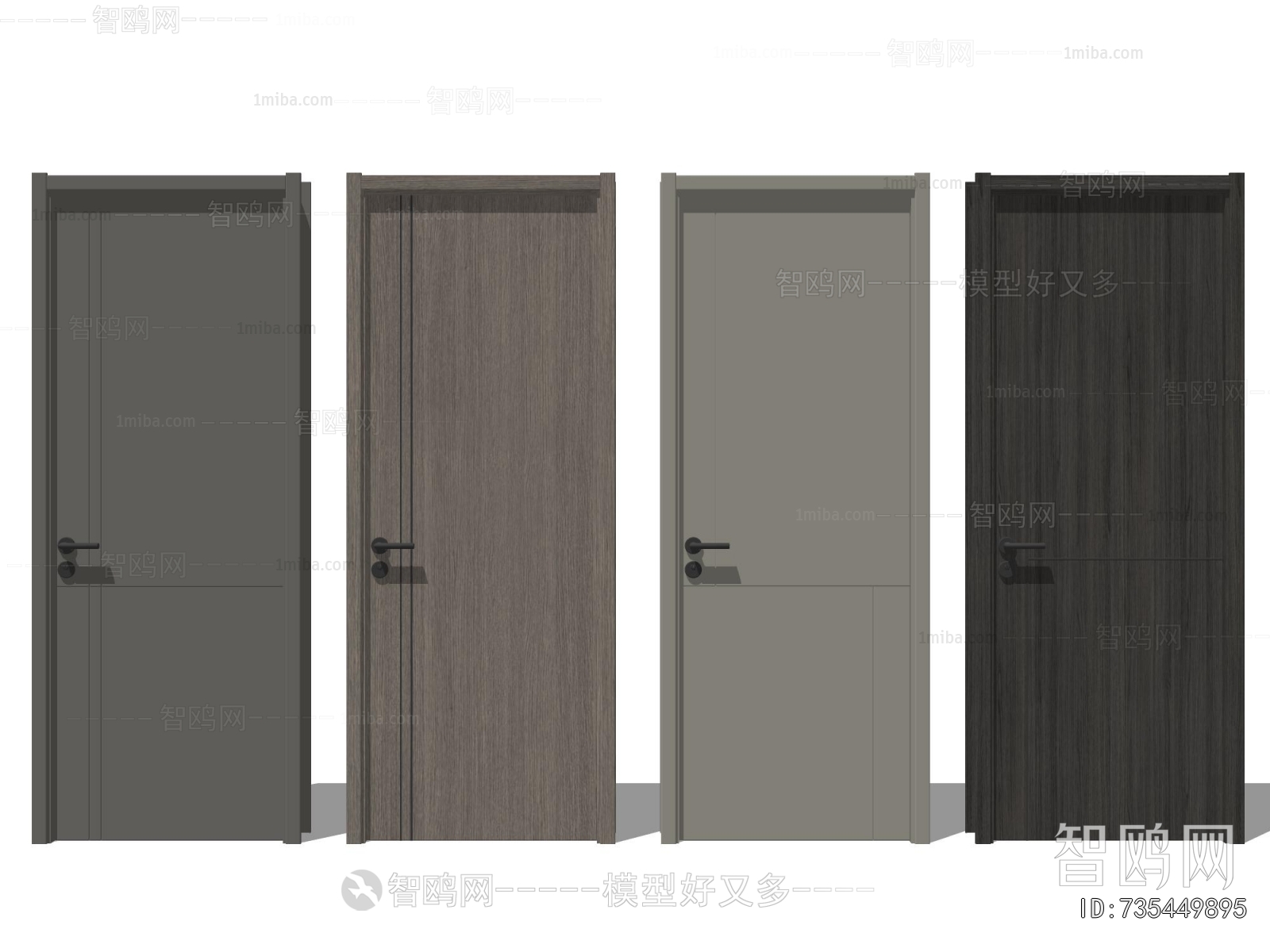 Modern Single Door