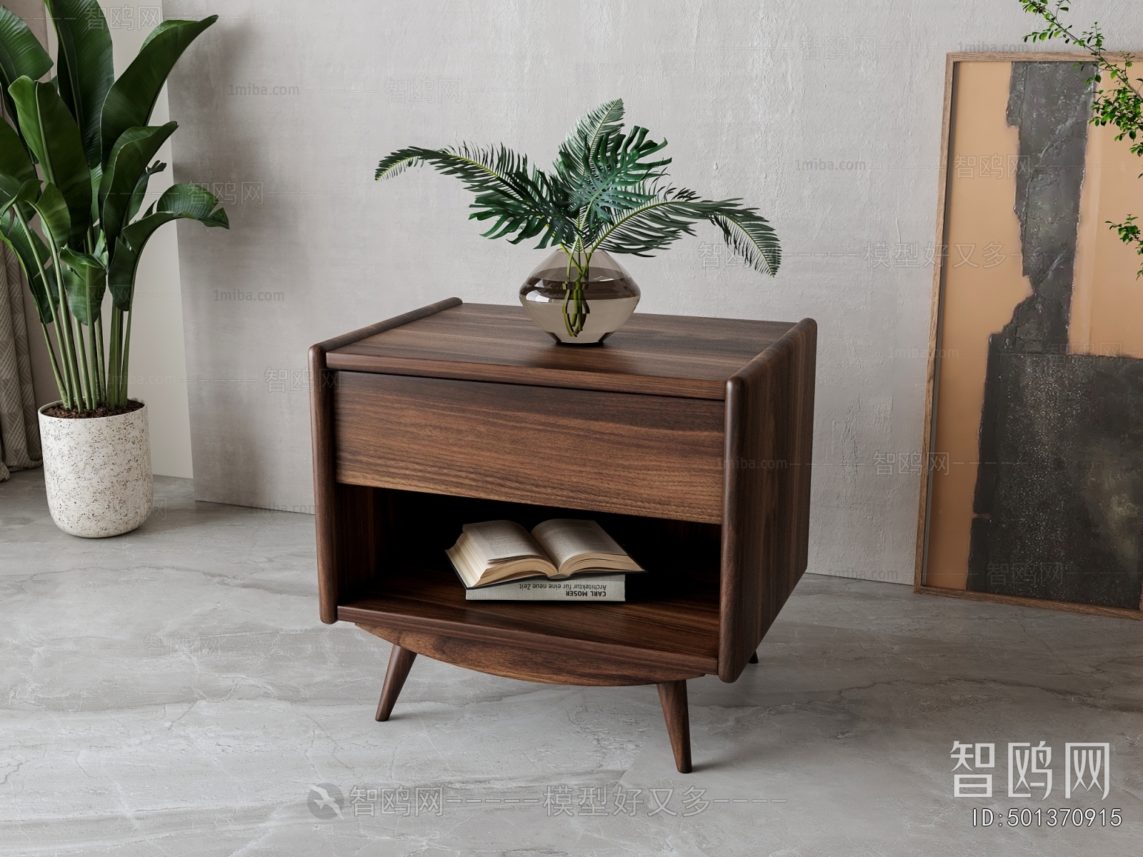 Modern Bedside Cupboard