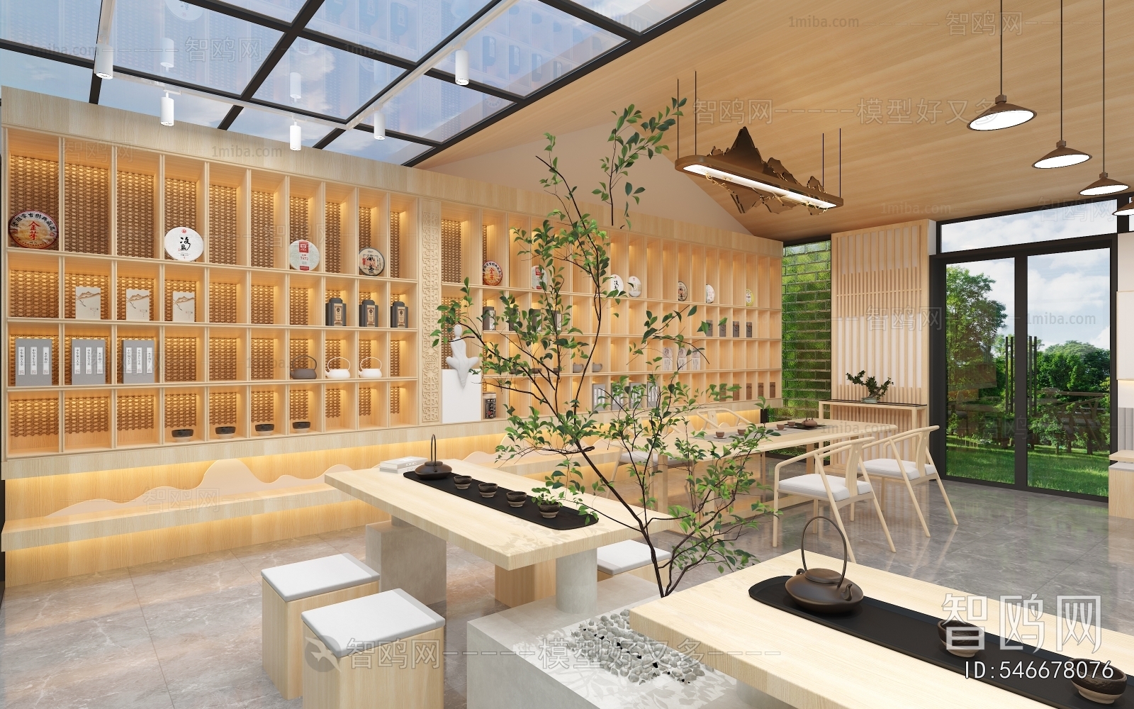 New Chinese Style Tea Shop