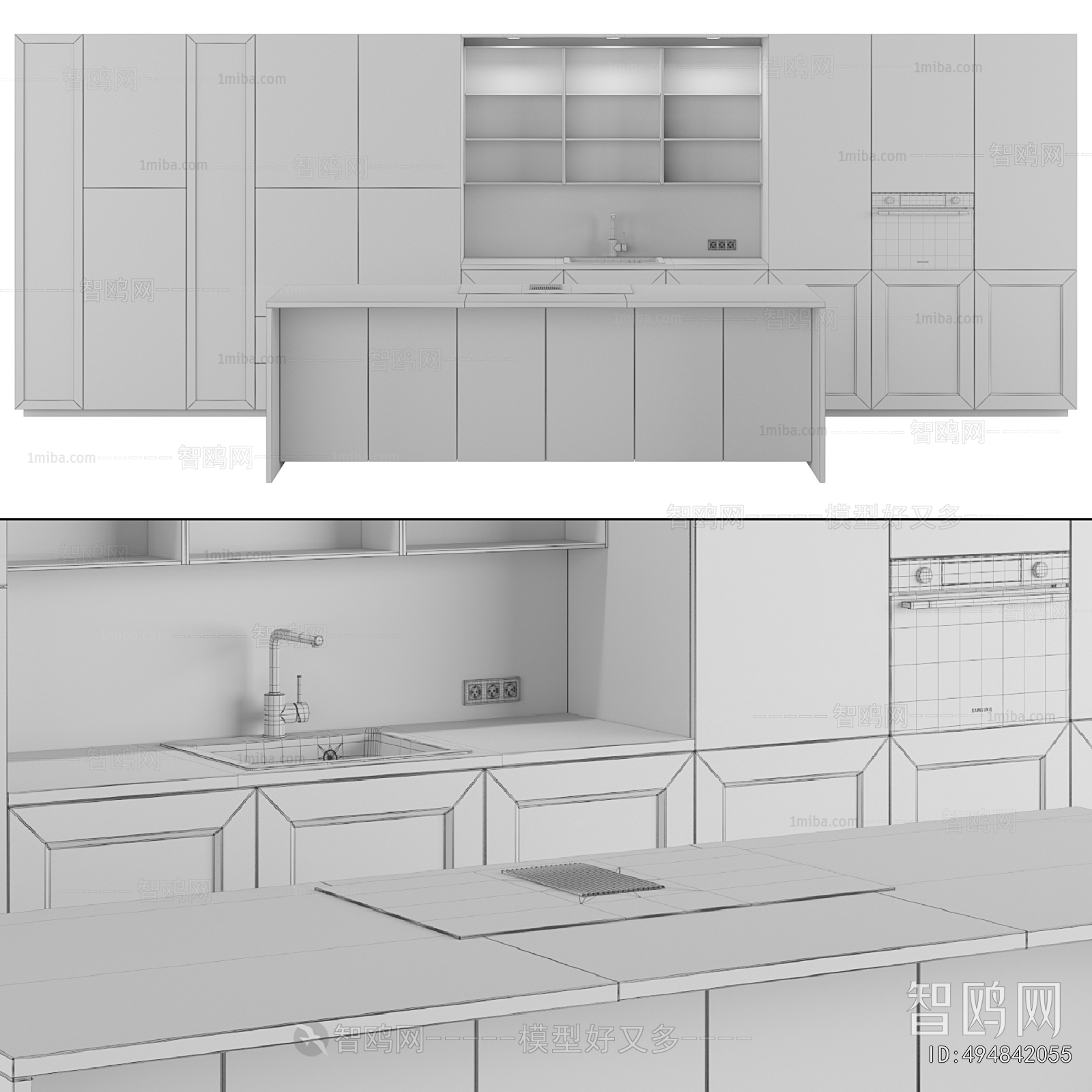 Modern Kitchen Cabinet