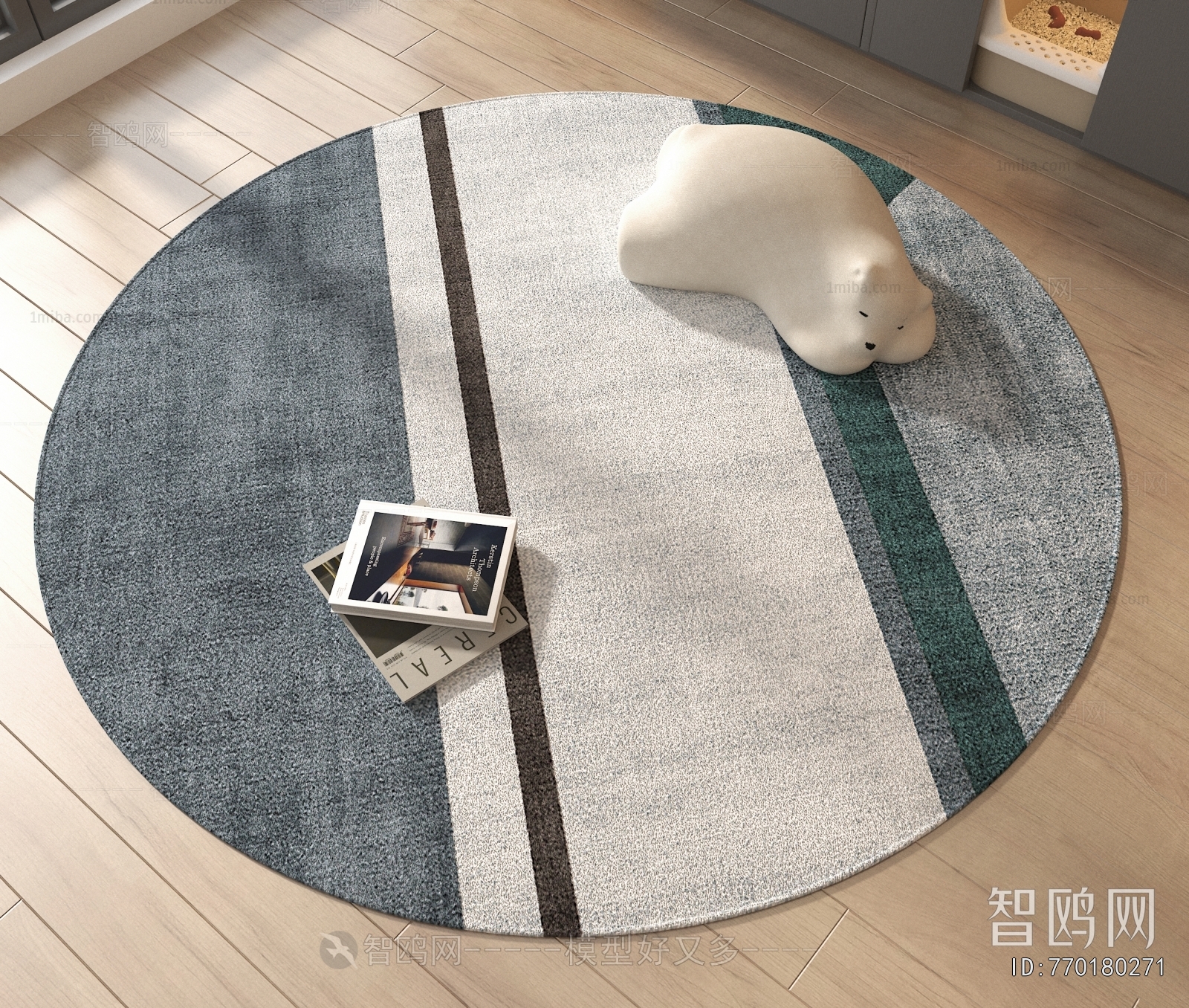 Modern Circular Carpet