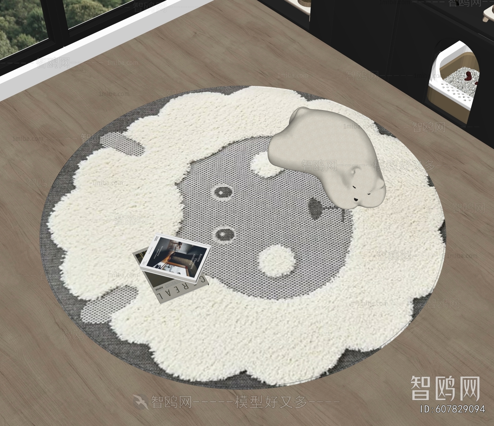 Modern Circular Carpet