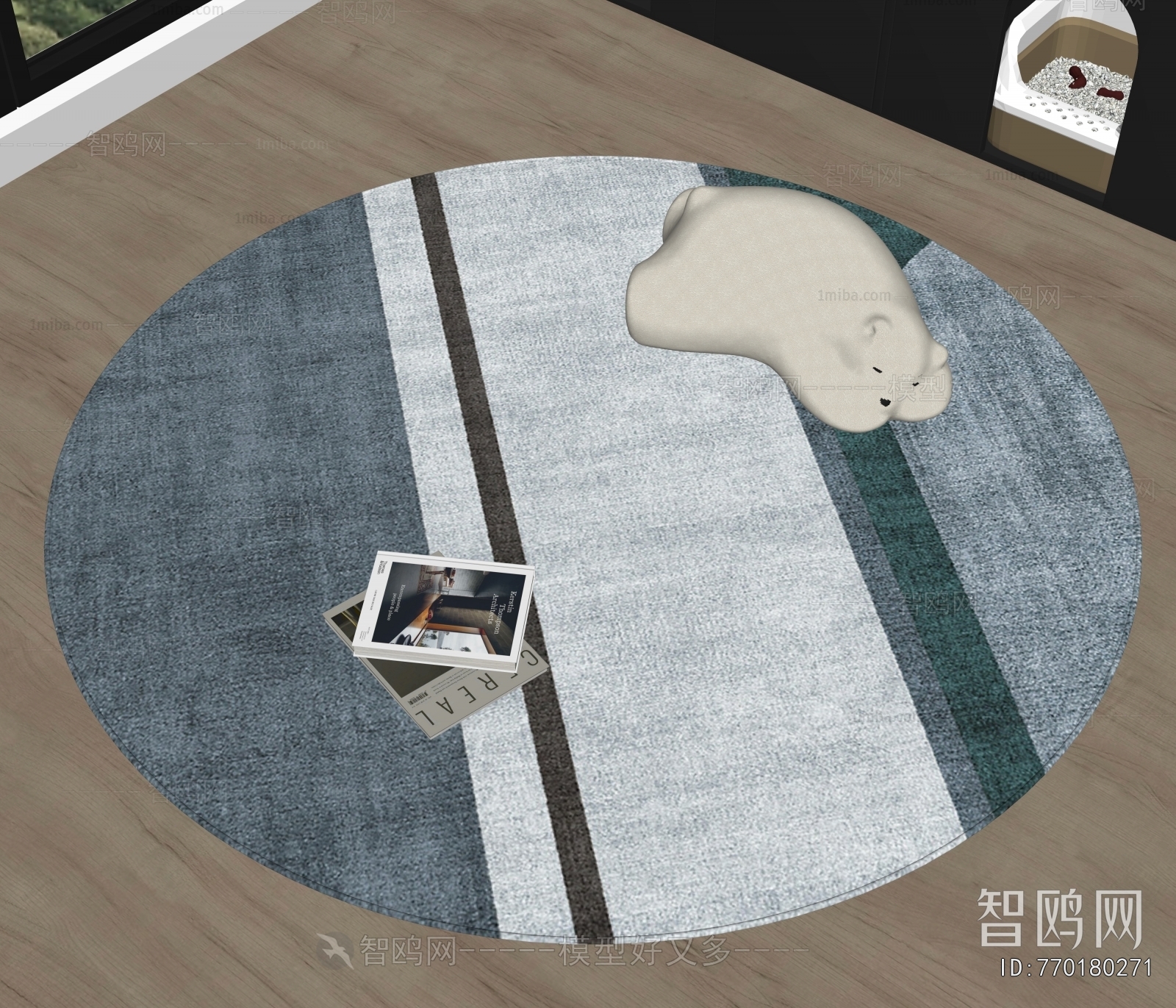 Modern Circular Carpet