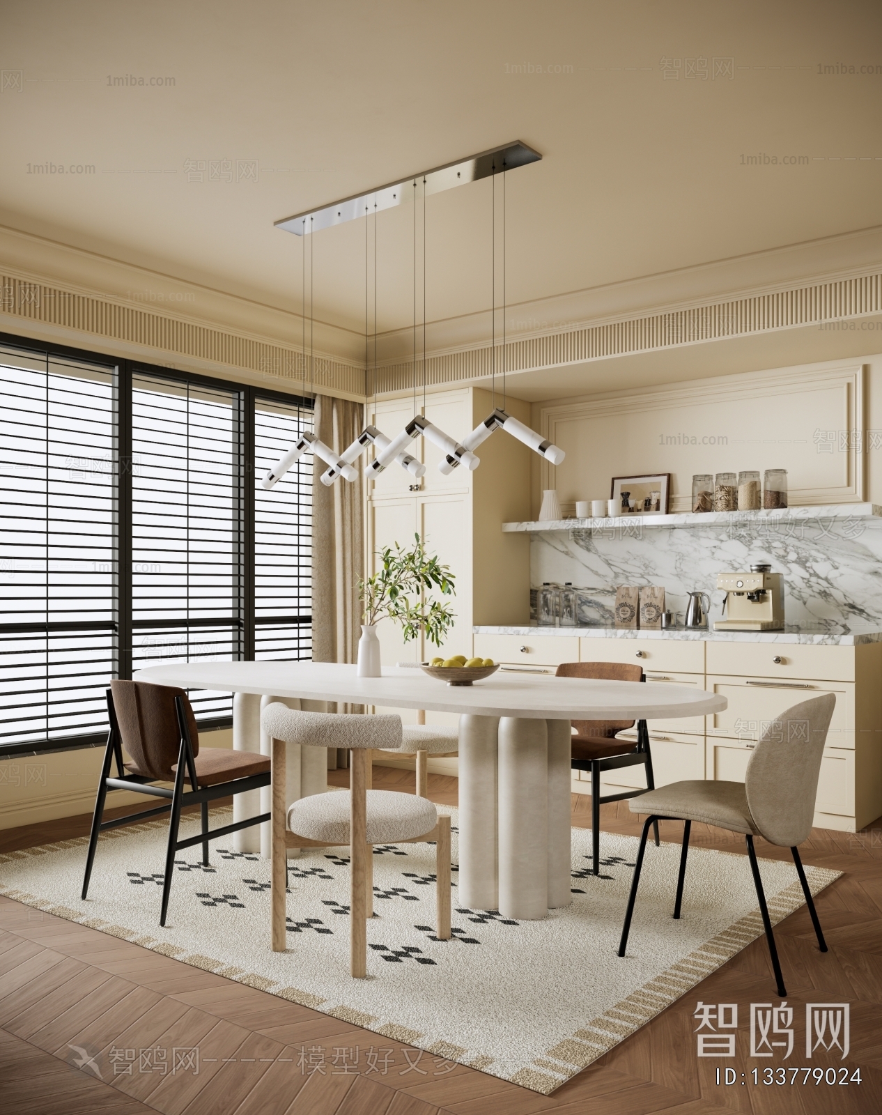 French Style Dining Room